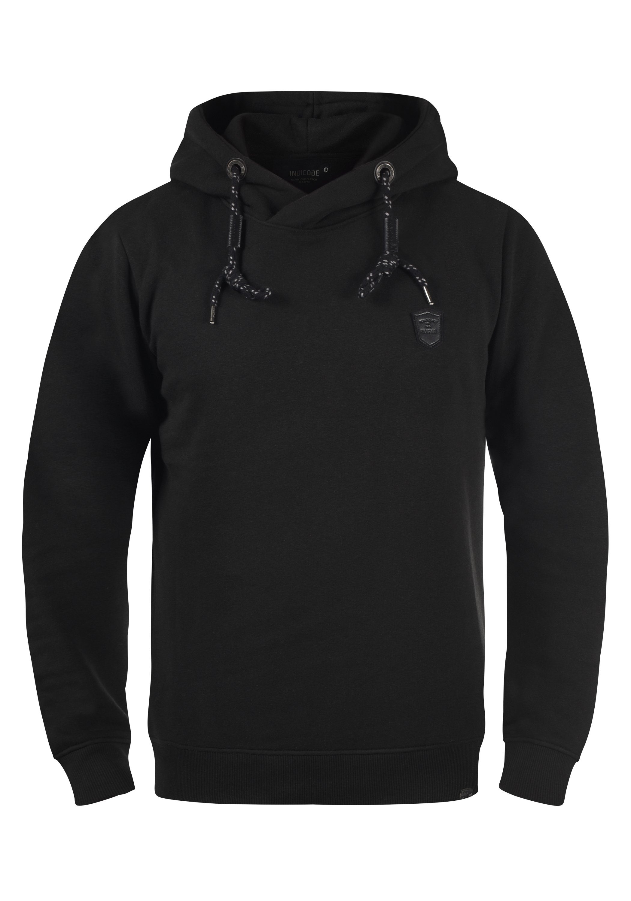 Indicode Kapuzensweatshirt Black Hoodie (999) IDBarneys