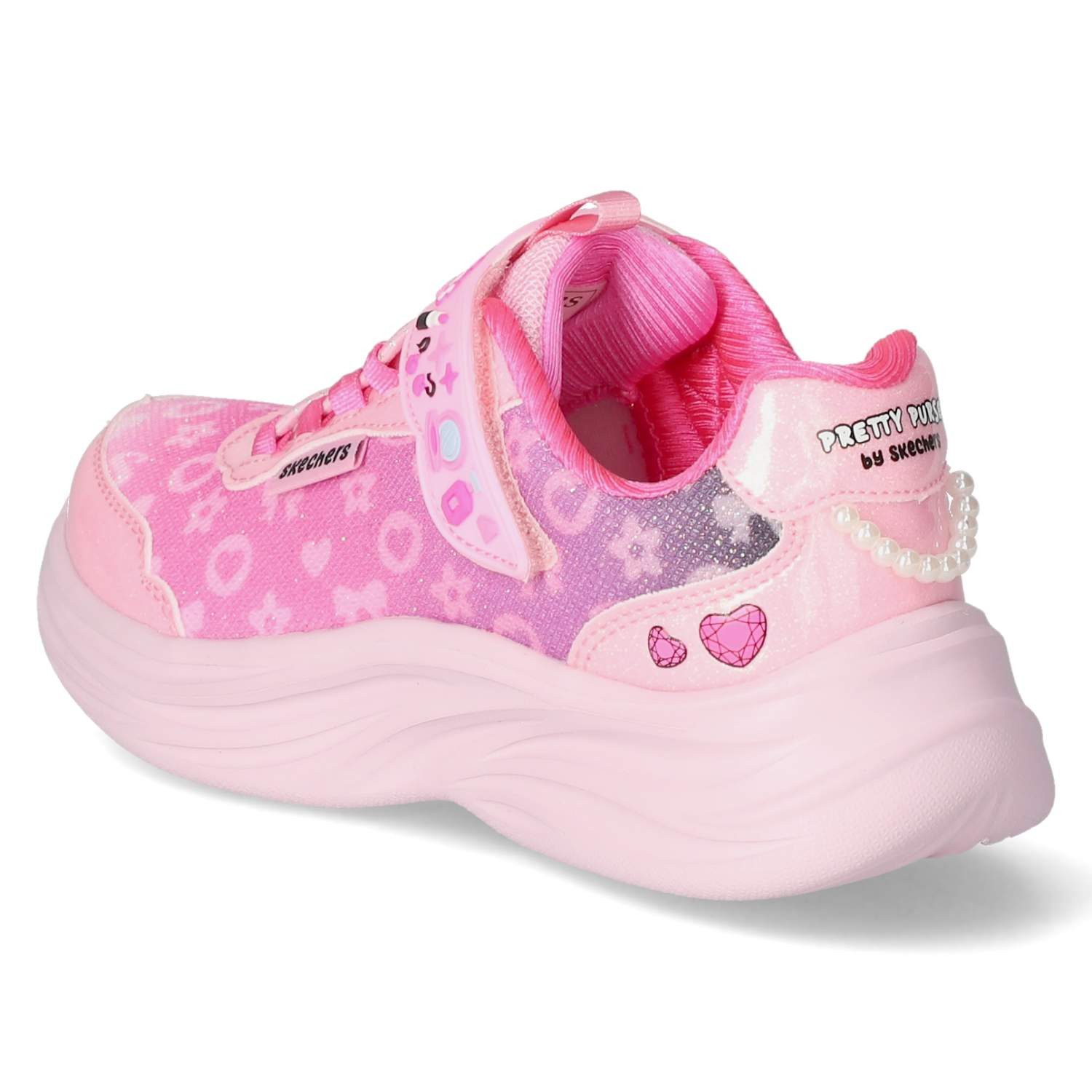 Skechers Skechers 302199L PKMT Mädchen Textil & Synthetik pink Slipper