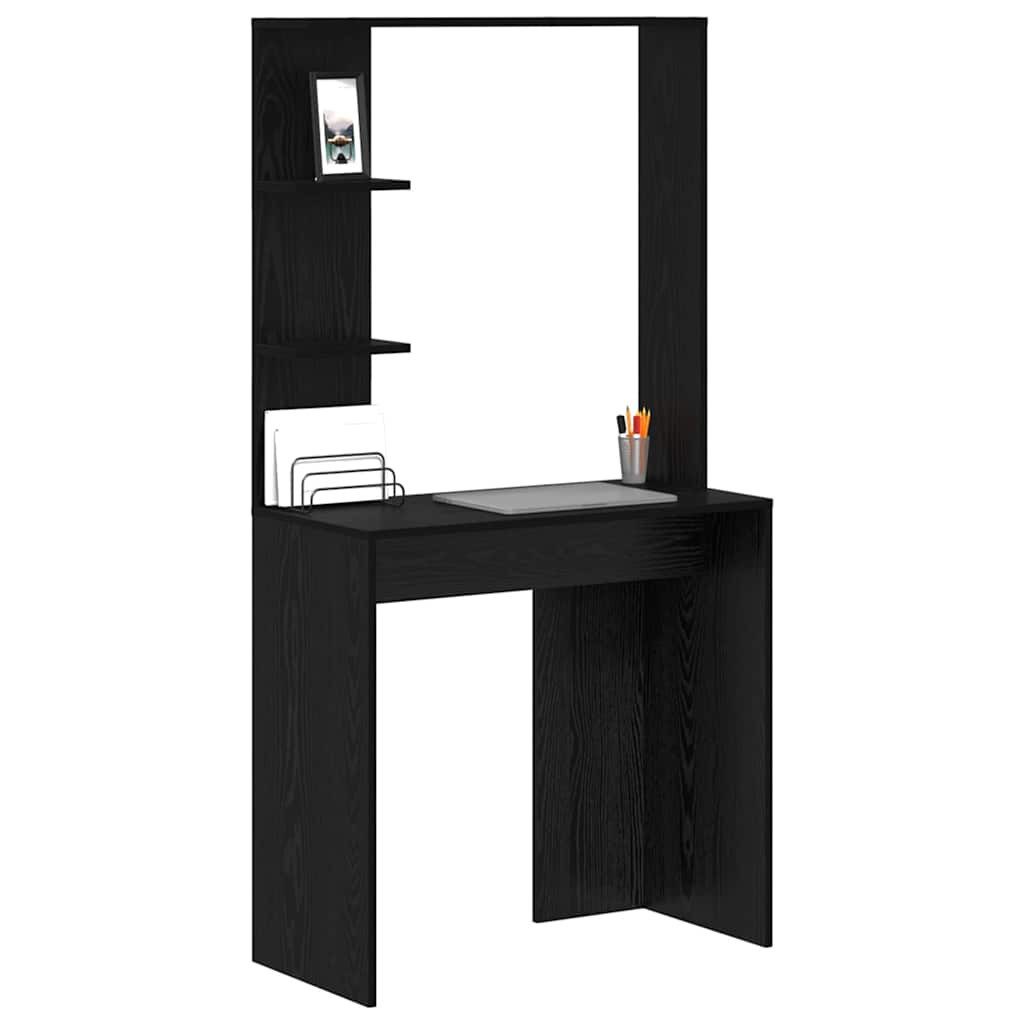 vidaXL Schreibtisch Schreibtisch Schwarze Eiche 78,5 günstig online kaufen
