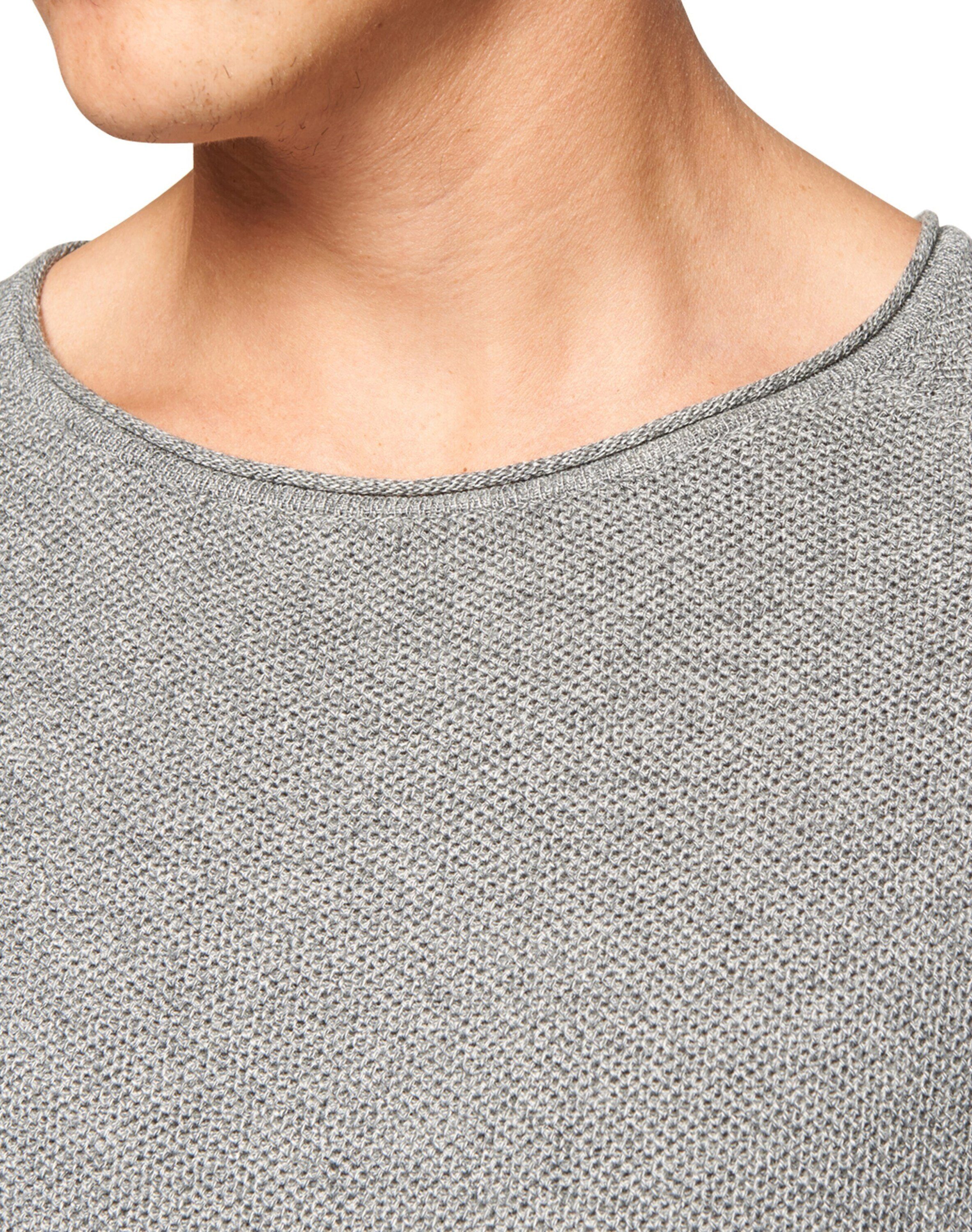 NOWADAYS Rundhalspullover Honeycomb (1-tlg)