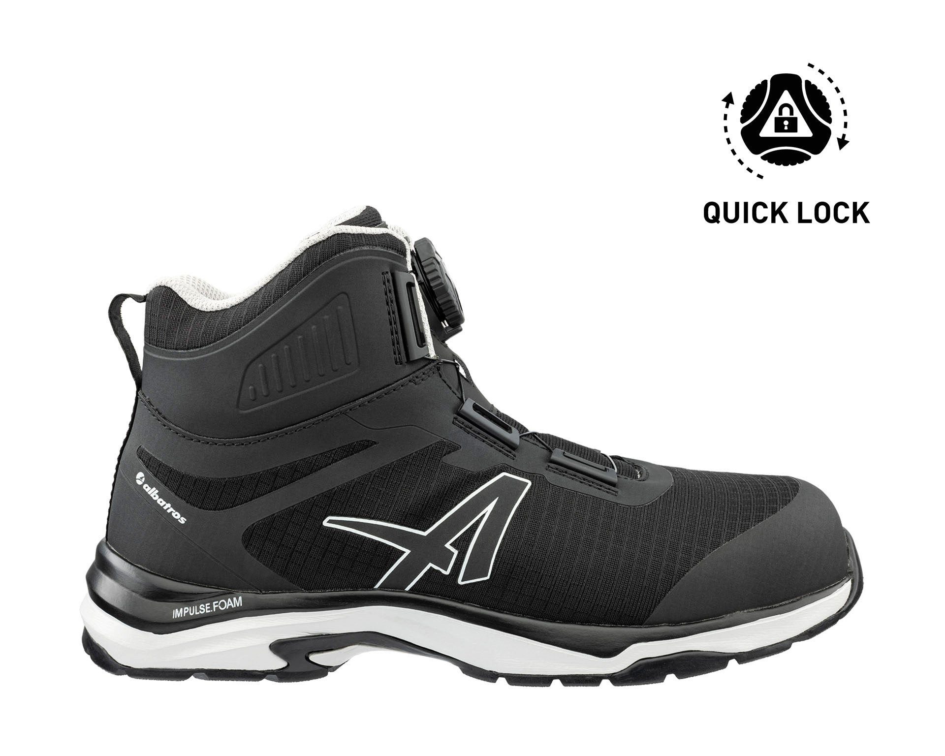 Albatros ALBATROS TRAILMASTER QL MID Sicherheitsschuh S3S Sicherheitsschuh Durchtrittschutz