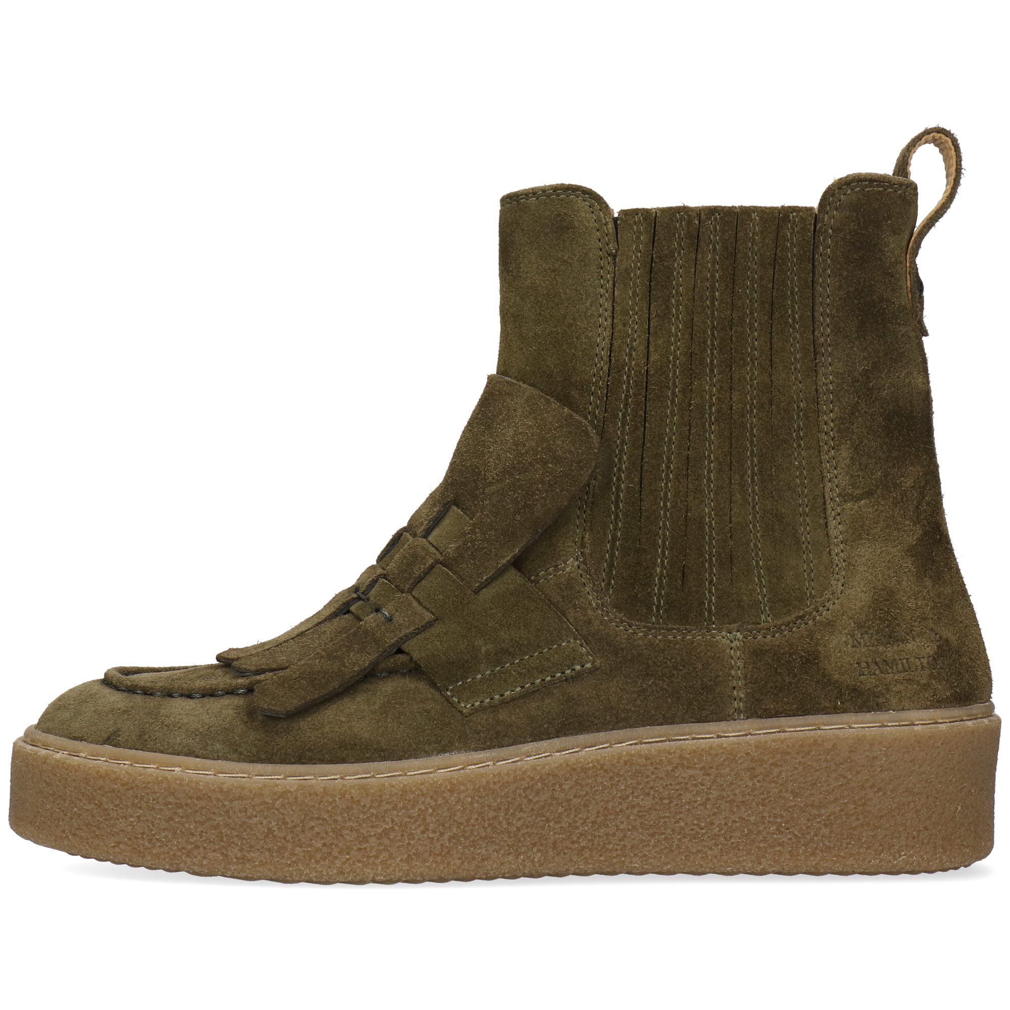 Melvin & Hamilton Farah 3 Leder-Chelsea Boots für Damen Stiefelette Plateausohlen, Echtes Leder