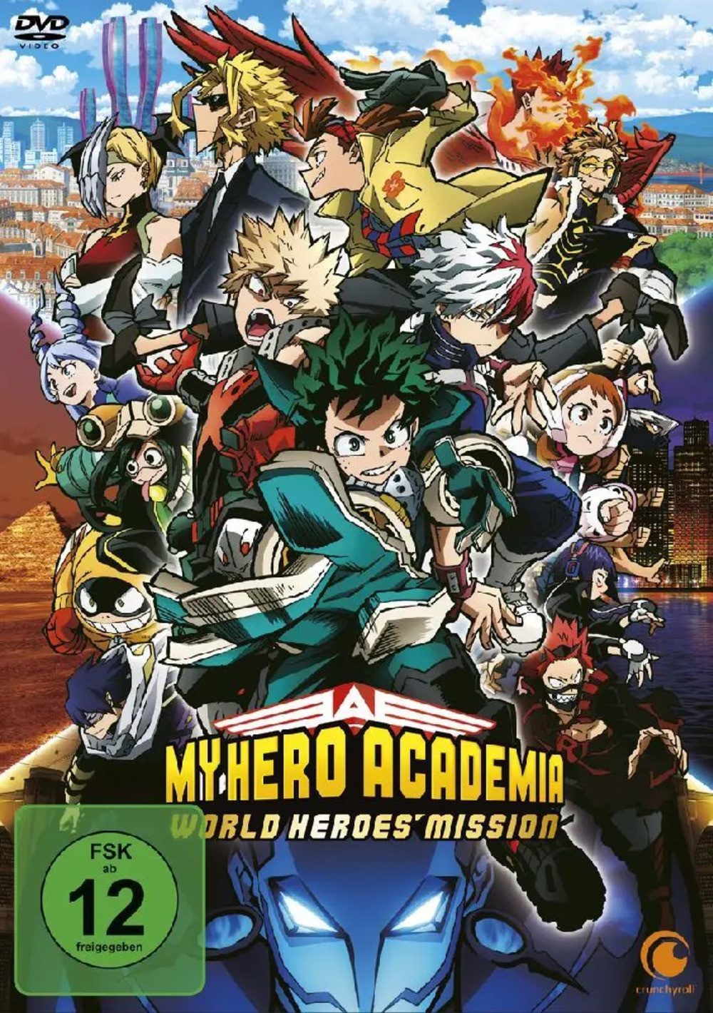 DVD My Hero Academia - The Movie: World Heroes' Mission - DVD, 1 DVD