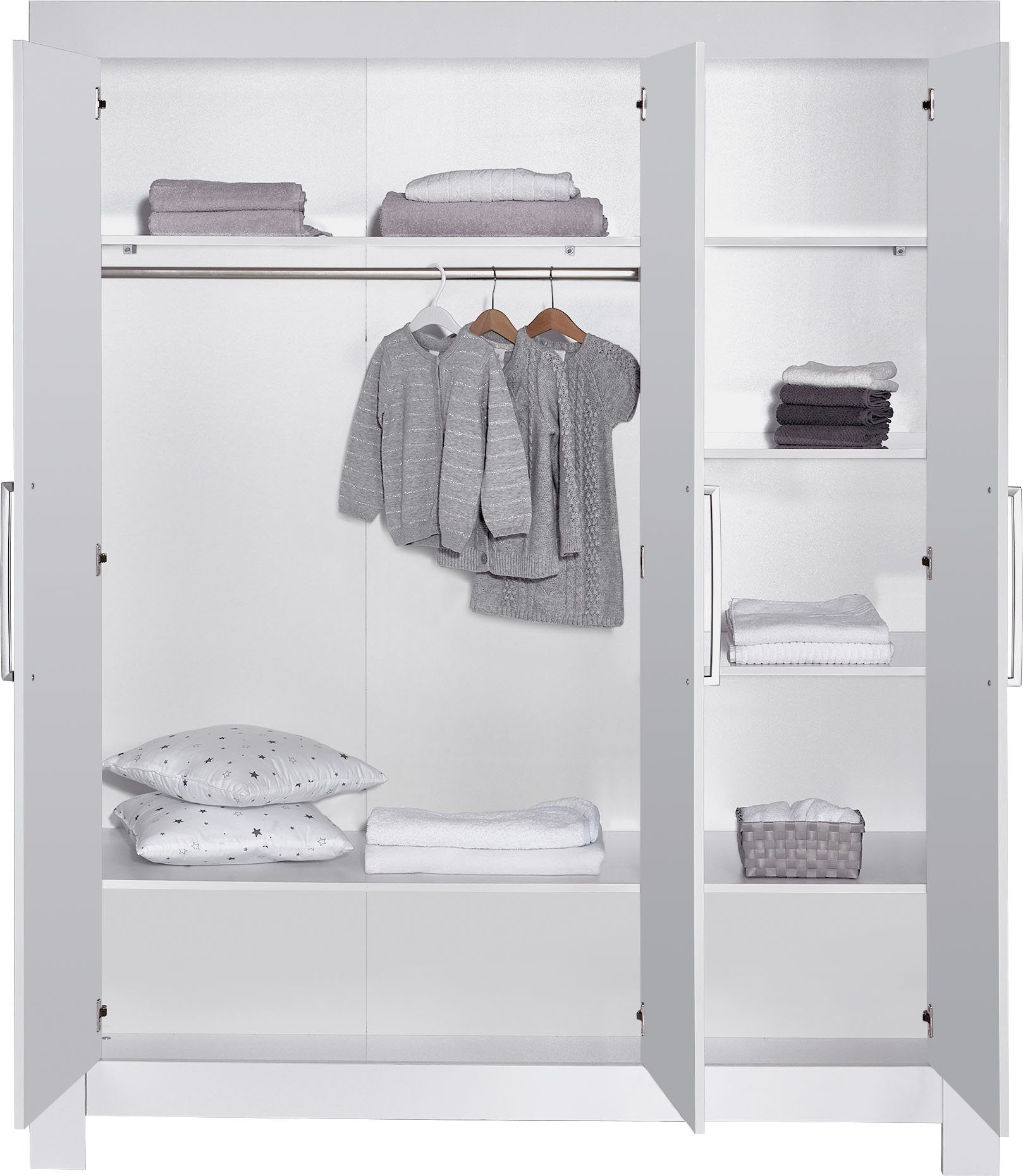 Made Germany Kinderkleiderschrank in Schardt Nordic White