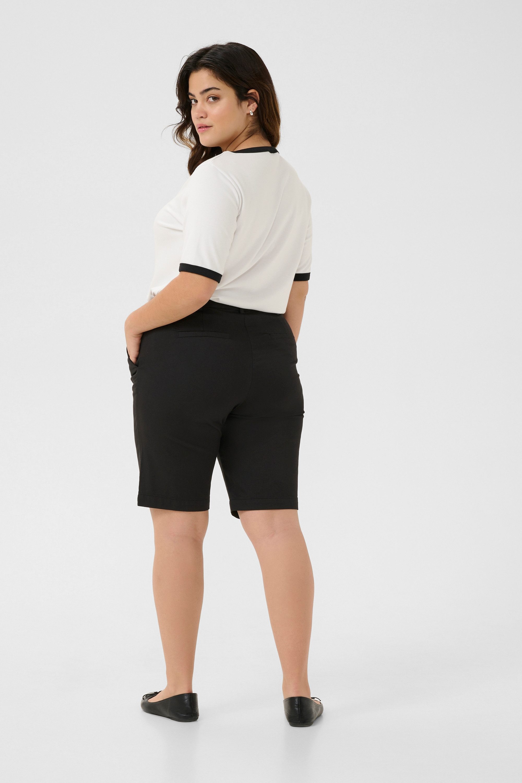 KAFFE Curve Shorts Shorts KCleana Große günstig online kaufen