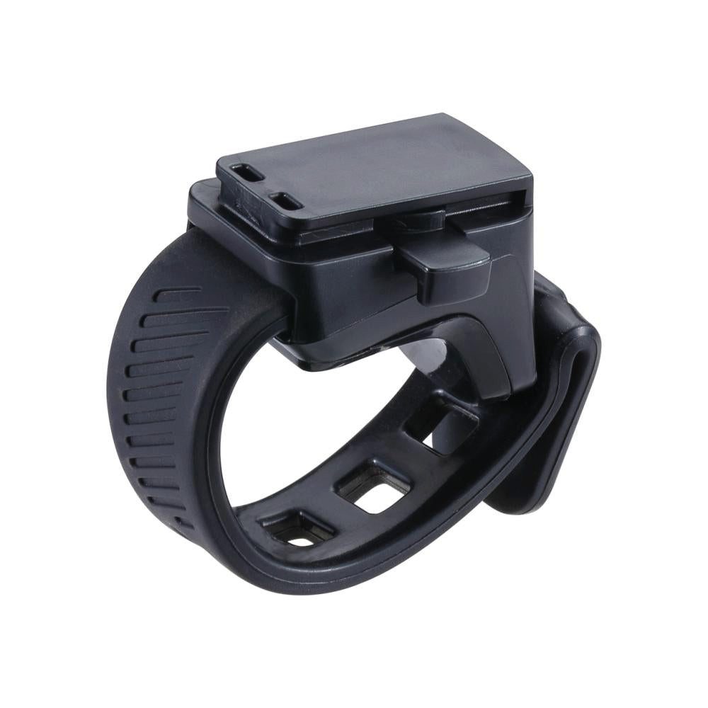 Fahrradbeleuchtung BBB headlight mounting bracket Strapfix uni schwarz