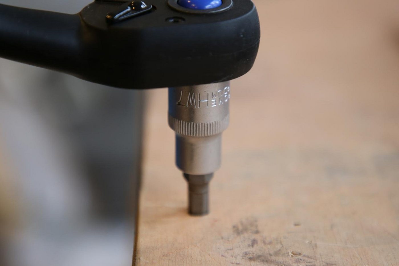 Thumbnail - Brilliant Tools Bohrer- und Bitset 1/2" Innensechskant Bit-Stecknuss, 55 mm lang, 7 mm