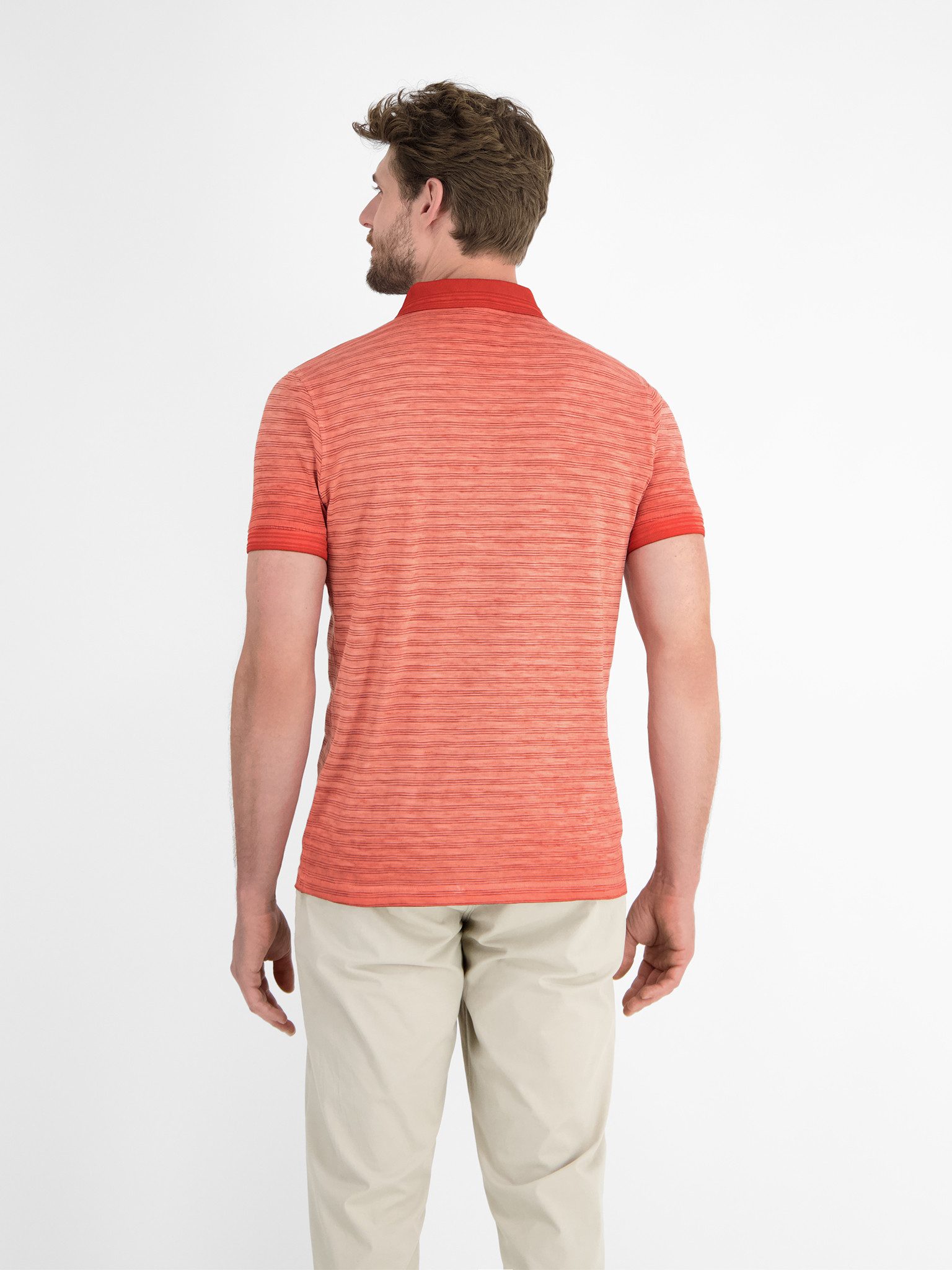 LERROS Poloshirt mit Logo Stickerei – Bild 2 von 4