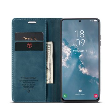 SmartUP Smartphone-Hülle Hülle für Samsung Galaxy S24+ Klapphülle Fliphülle Tasche Case Cover, Standfunktion, integrierter Kartenfach