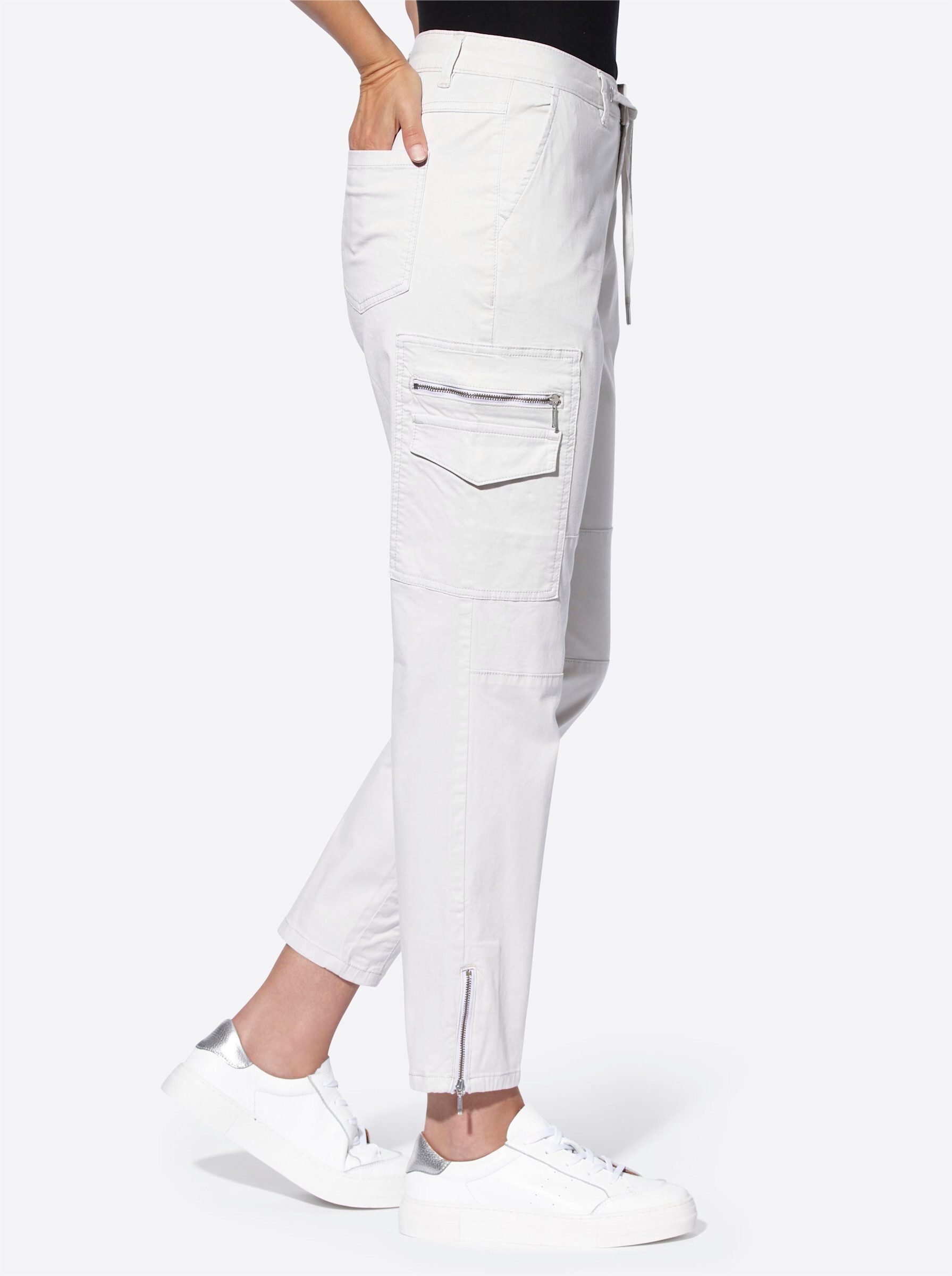 heine Jerseyhose Cargohose Innenbeinlänge ca. 71 günstig online kaufen