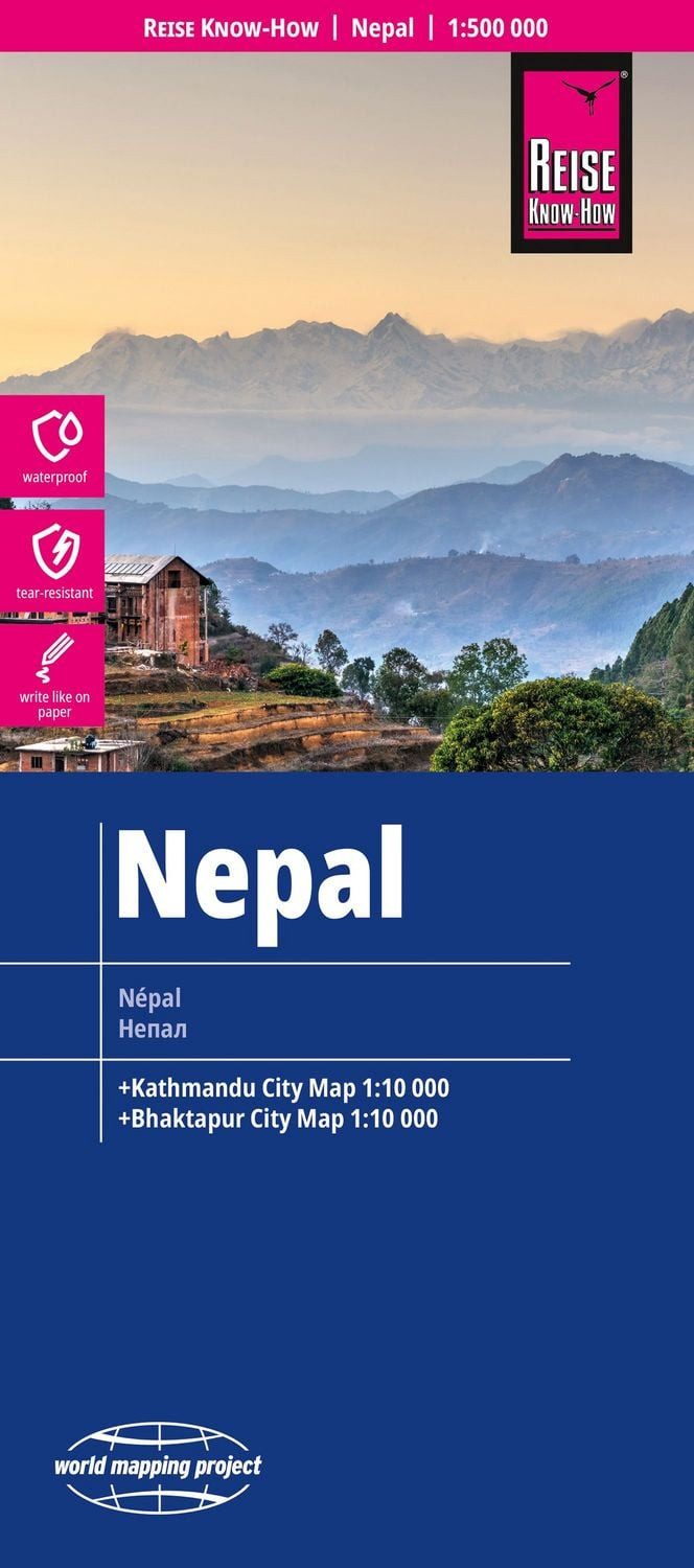 Reise Know-How Landkarte Nepal (1:500.000) / diverse