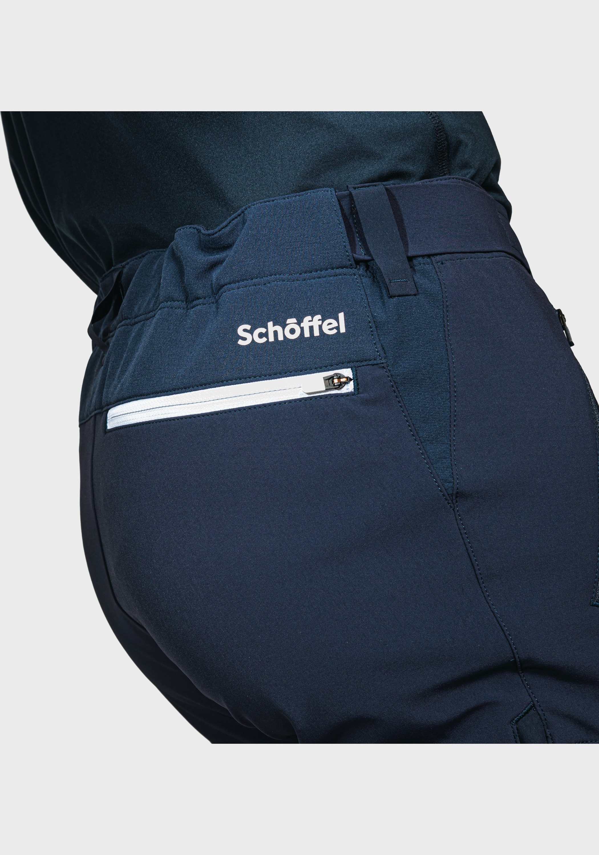 M Pants Outdoorhose Matrei blau Softshell Schöffel