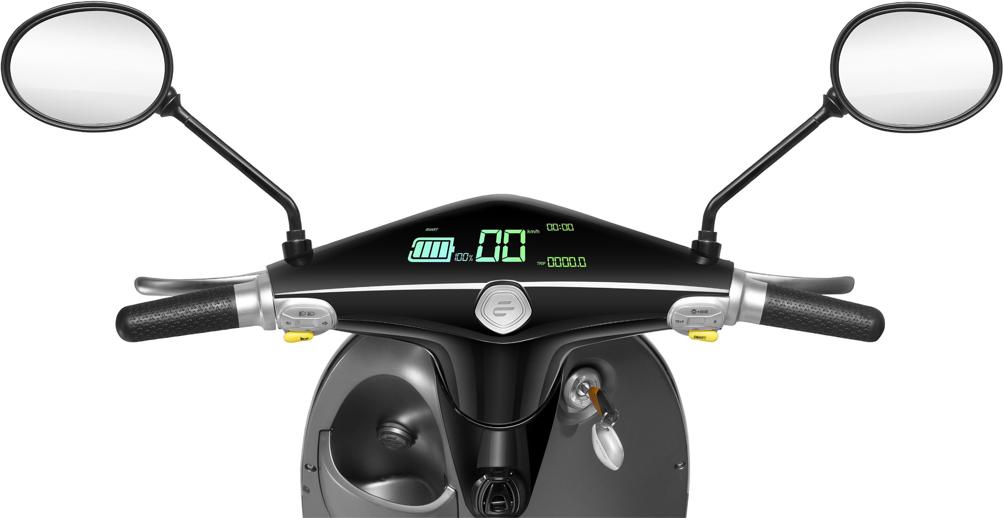SAXXX E-Motorroller Ecooter schwarz km/h E1S, 45