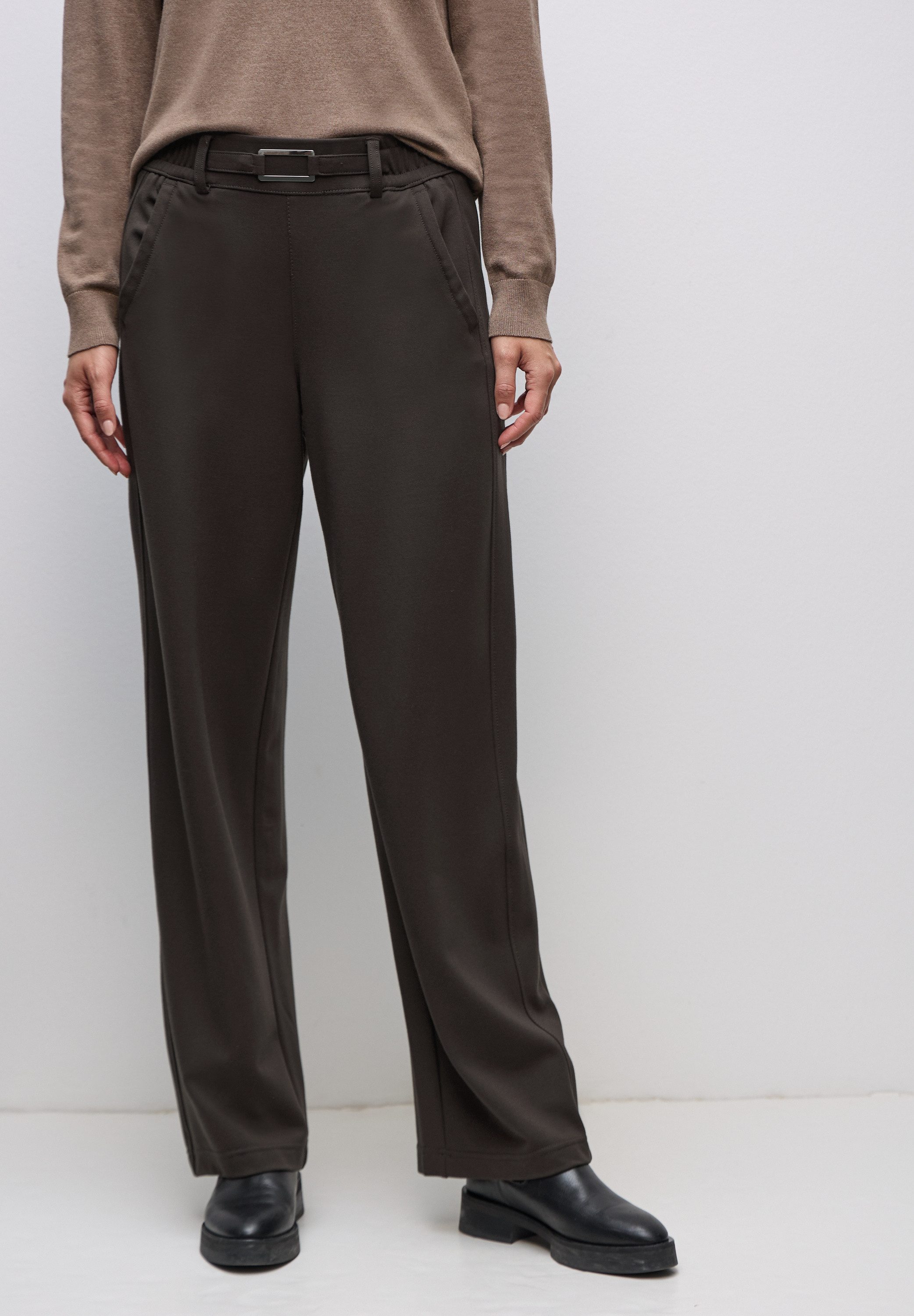 STREET ONE Stoffhose High Waist günstig online kaufen