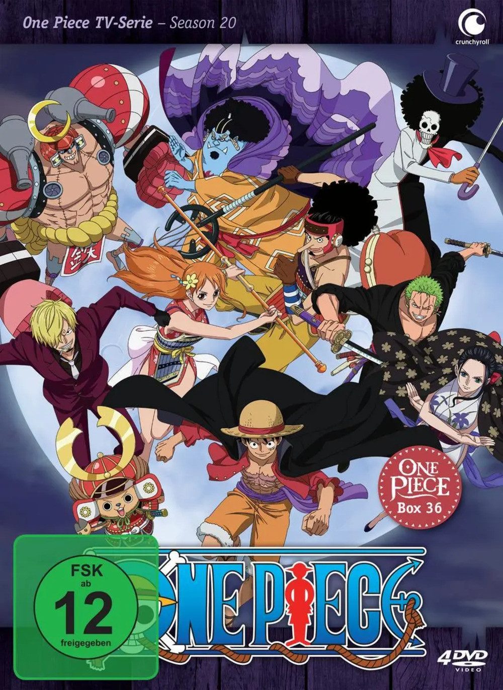 DVD One Piece - TV-Serie - Box 36 (Episoden 1.026 - 1.050) [DVDs]