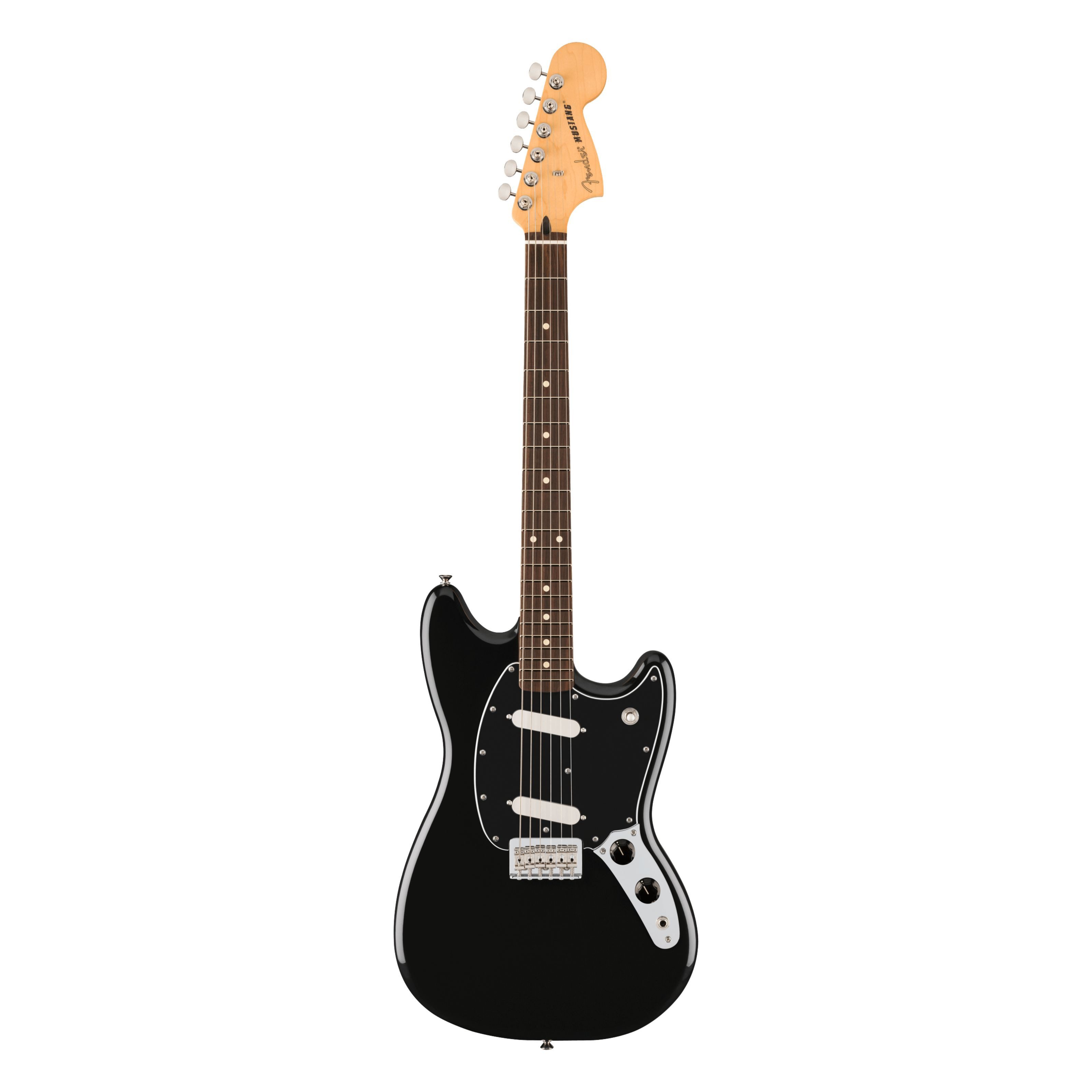 Fender E-Gitarre, E-Gitarren, Andere Modelle, Player II Mustang RW Black - E-Gitarre