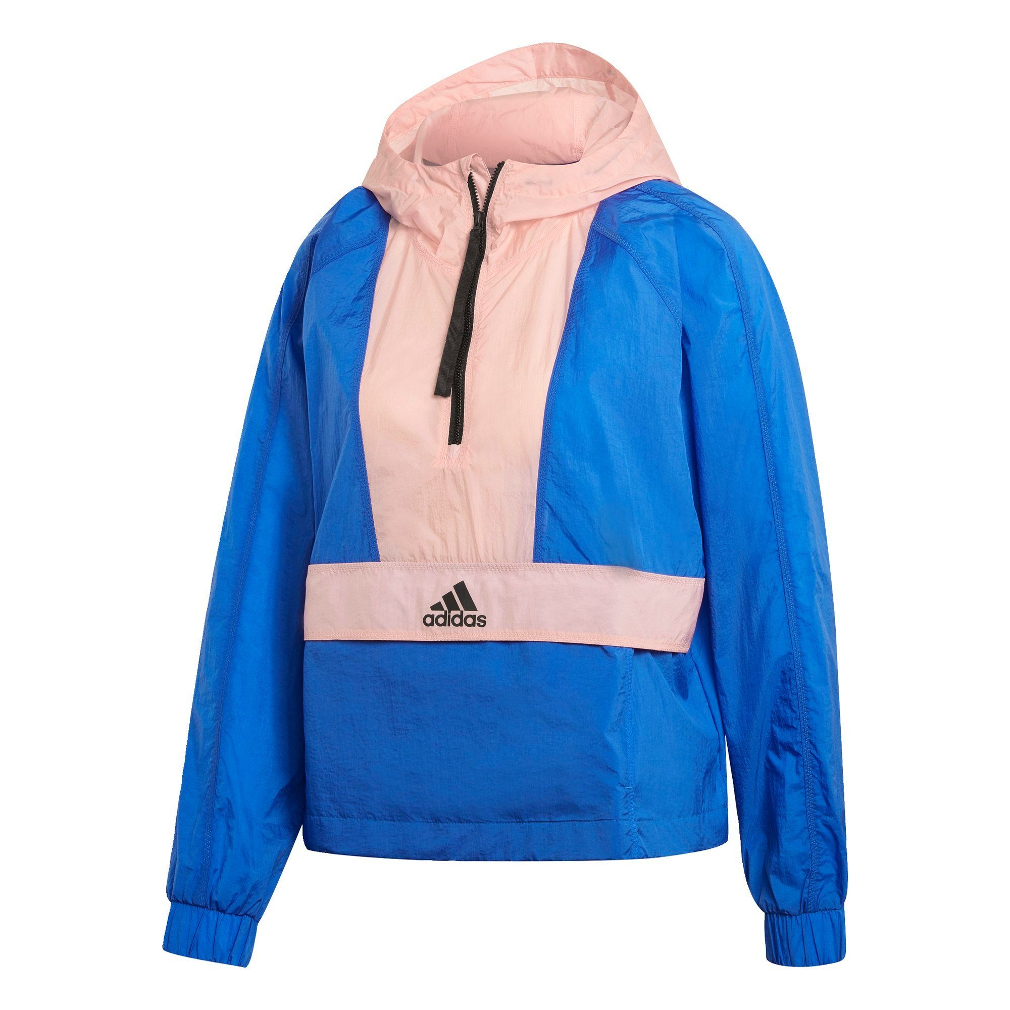 adidas crop windbreaker