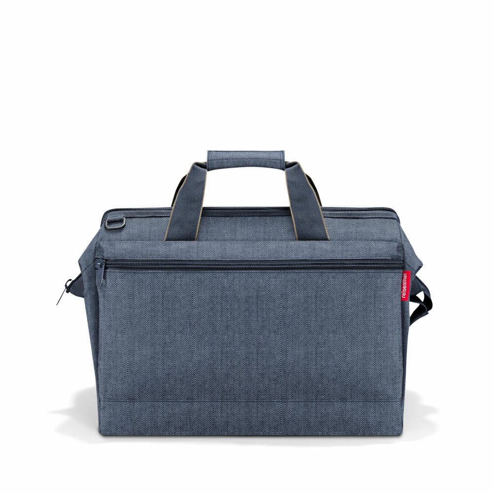 REISENTHEL® Reisetasche allrounder L pocket herringbone dark blue