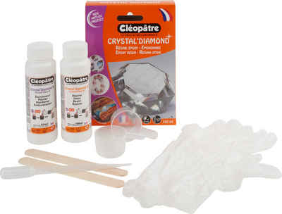 Cléopâtre Modellierwerkzeug Einschlussharz Crystal Diamond, 150 ml