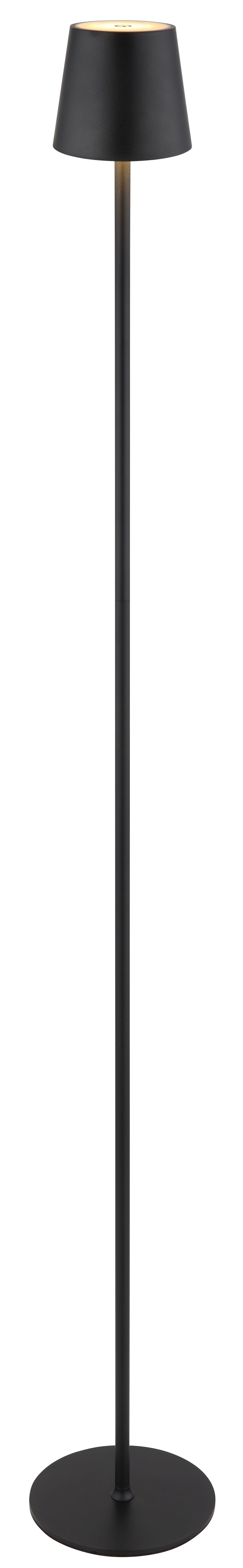 Stehlampe Stehlampe kabellos mit Akku Touch Dimmer Stehleuchte Dimmbar Schwarz