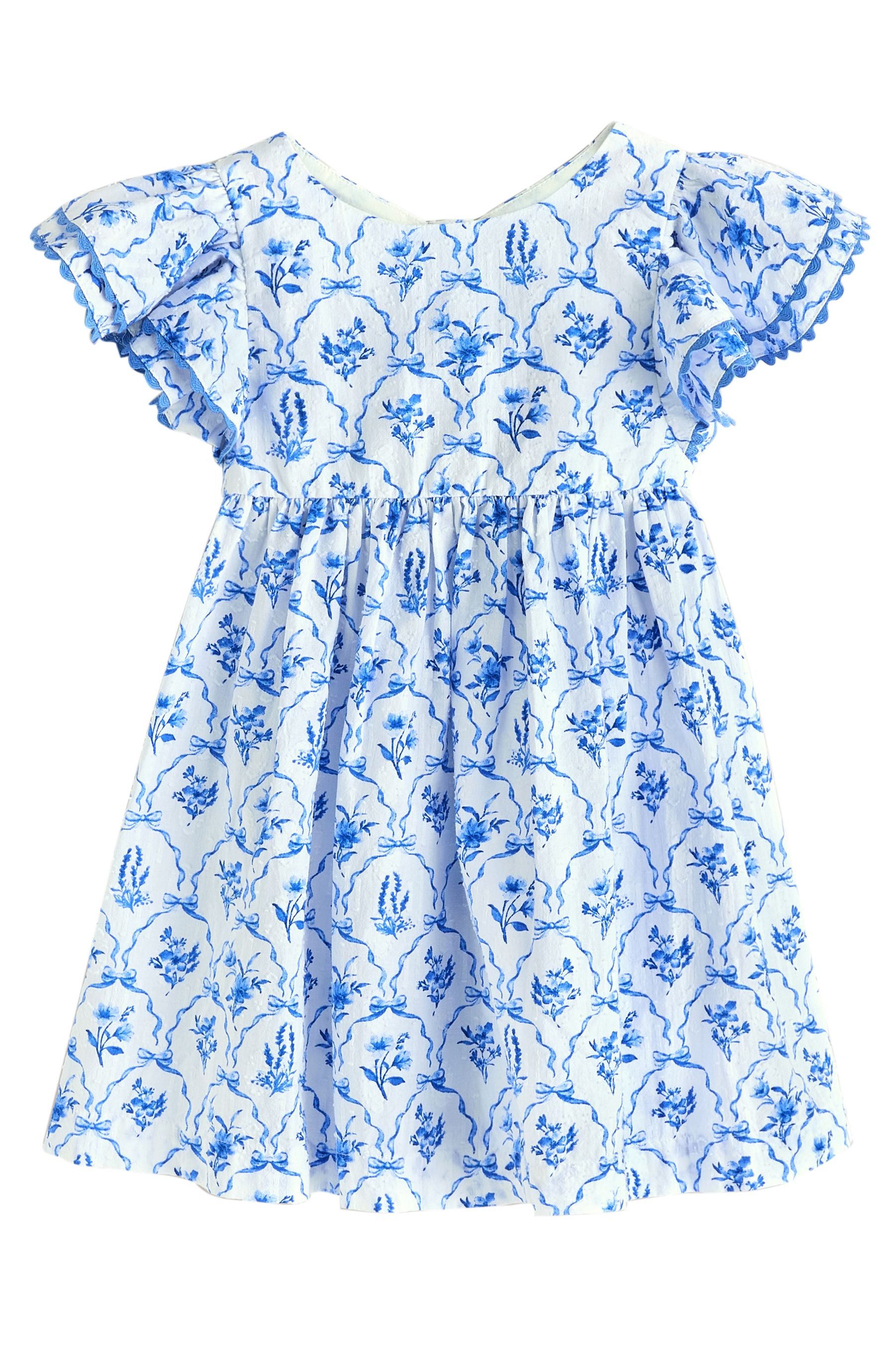 Next Blusenkleid Kleid mit Engelsärmeln (1-tlg)