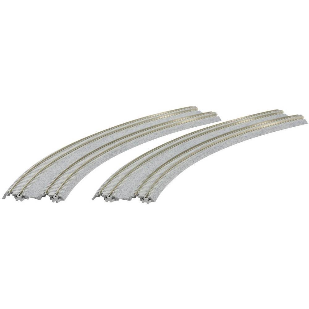 Gleise-Set N Doppelgleis gebogen mit Betonschwellen