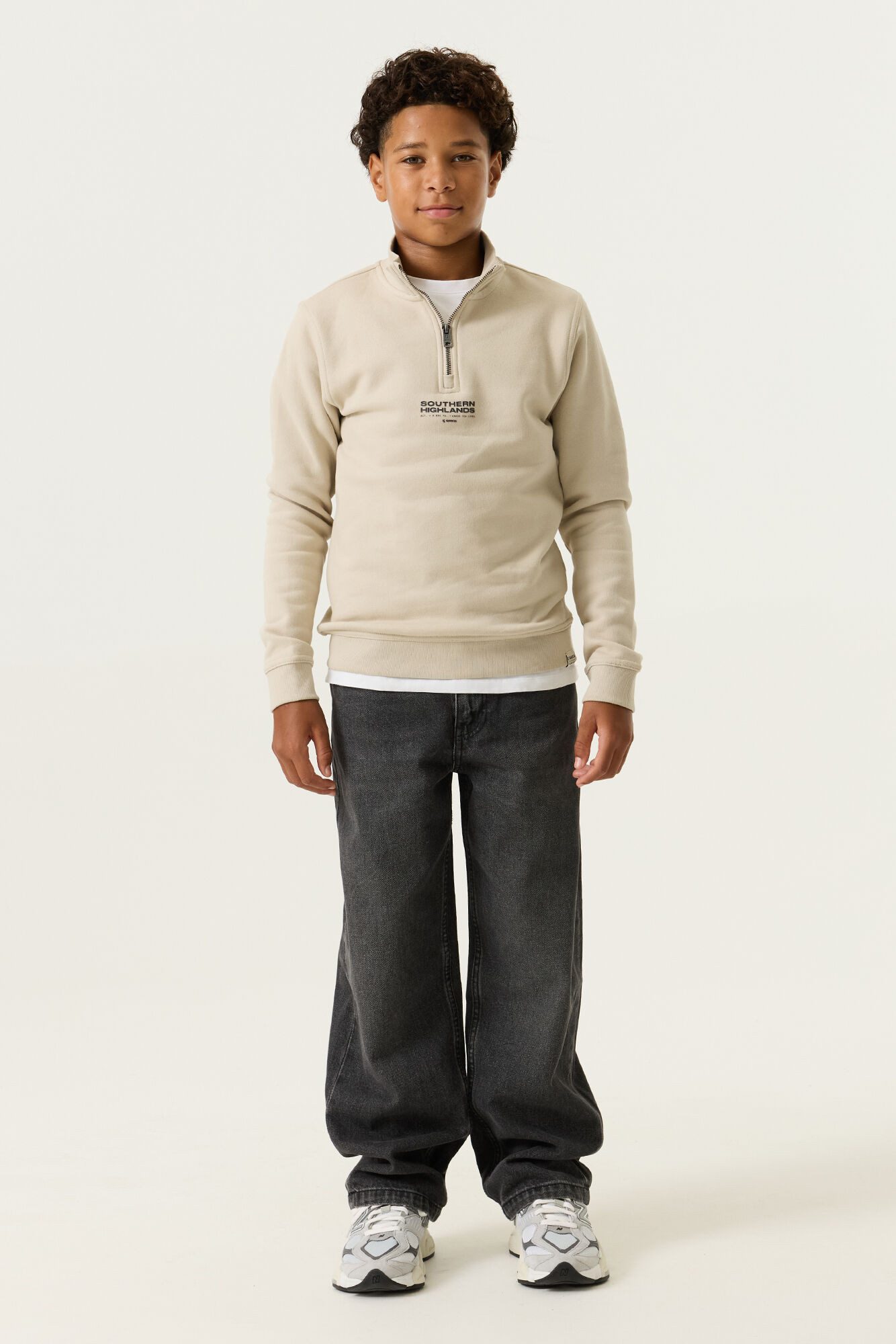 Garcia Sweatshirt für Jungen, mit Reißverschluss und Stehkragen – Bild 3 von 5