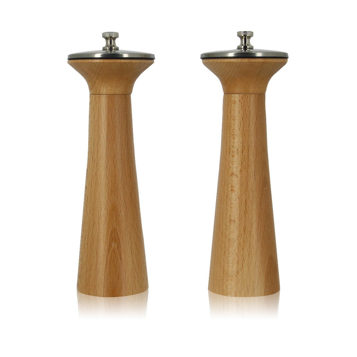 Ogo Living Salz-/Pfeffermühle Salz- und Pfeffermühlen aus Holz - Etinox Duo
