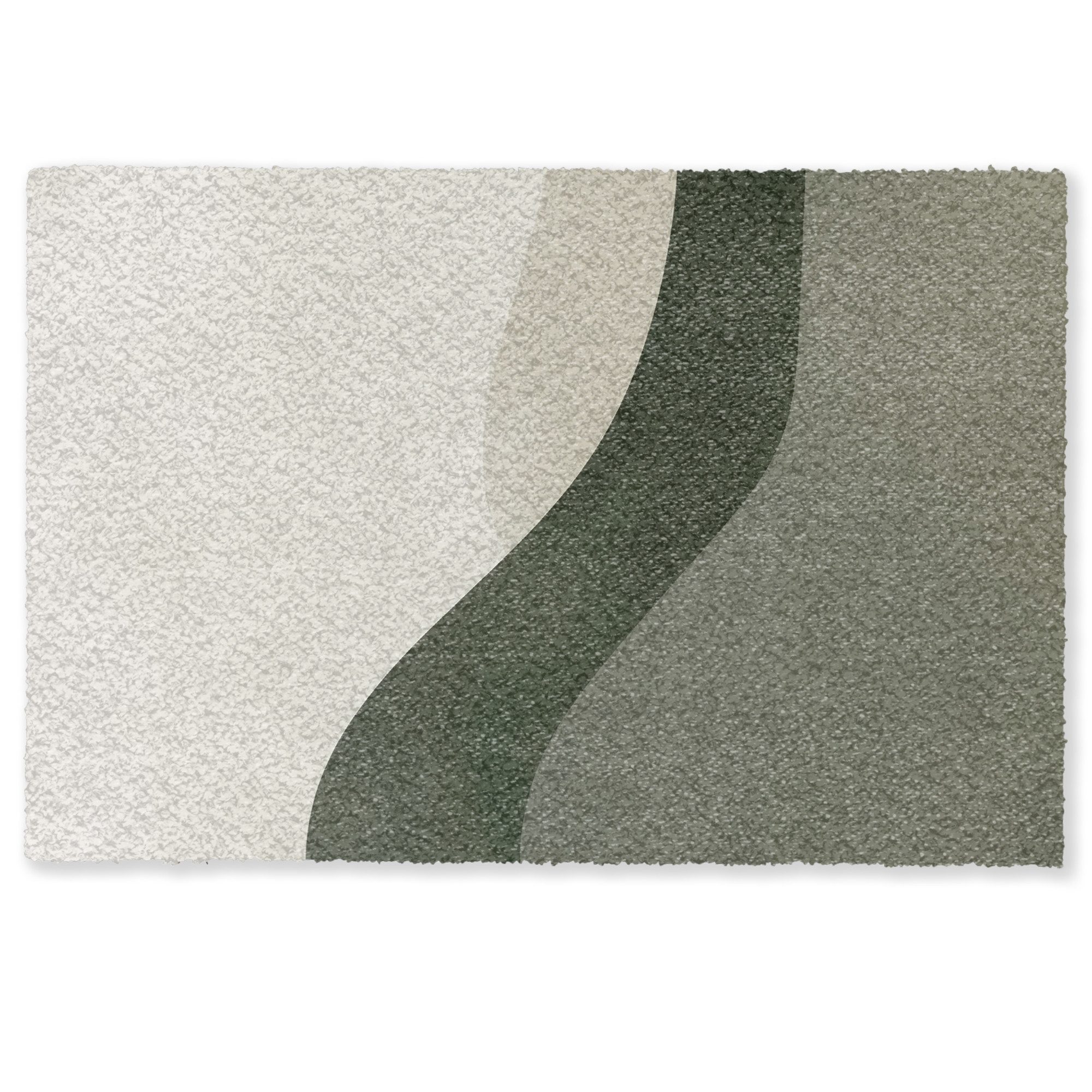 MuchoWow Fußmatte Japandi - Grün - günstig online kaufen