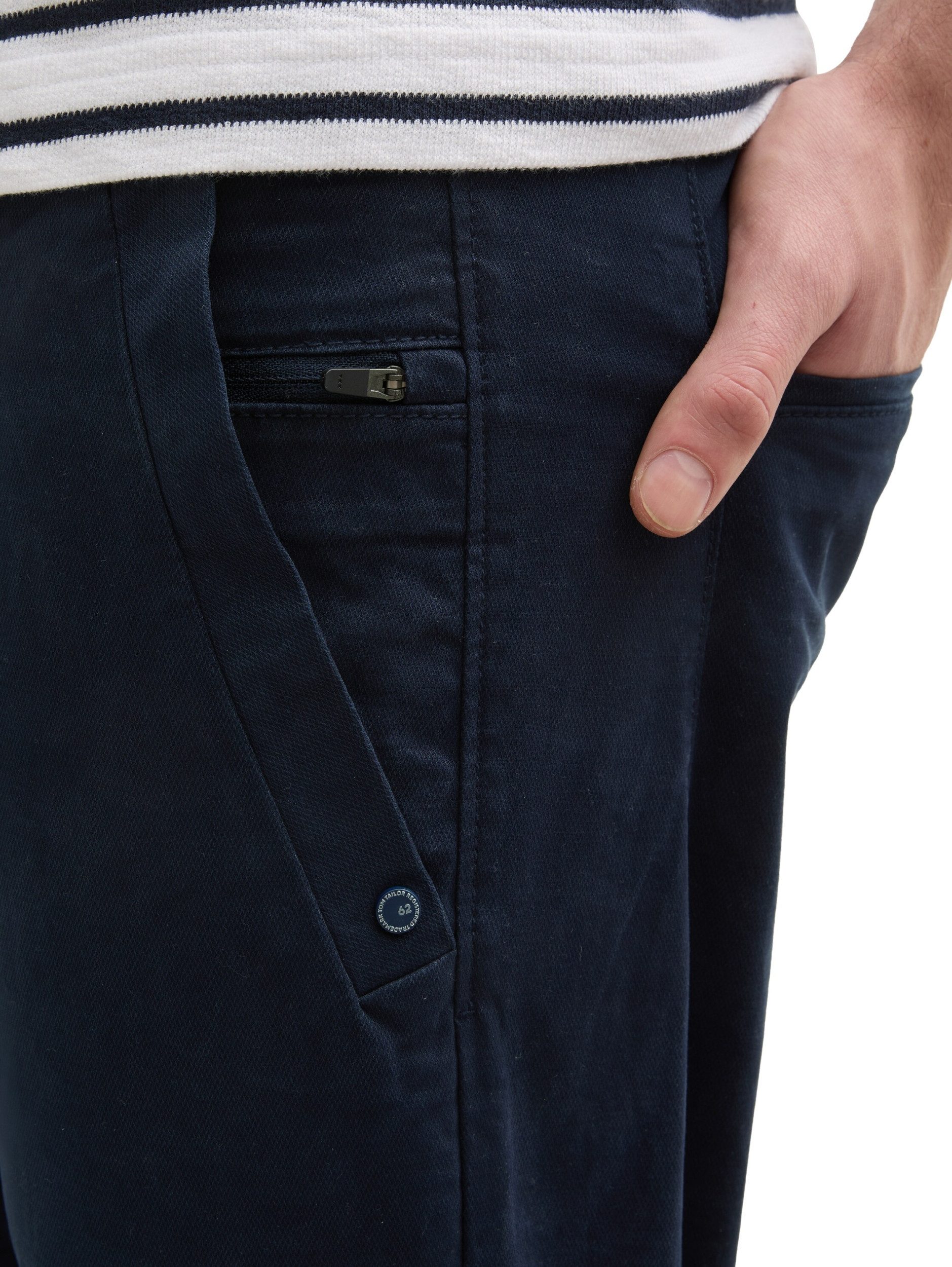 TOM TAILOR Denim 5-Pocket-Hose tapered chino