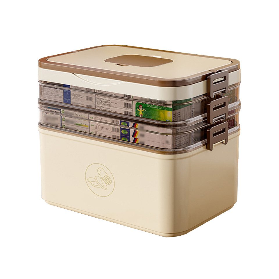 Coonoor Aufbewahrungsbox Große Kapazität Medikamenten-Aufbewahrungsbox, mit günstig online kaufen