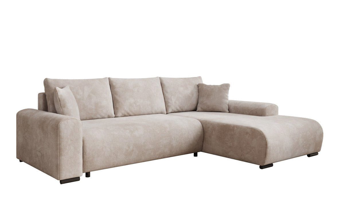 Luxusbetten24 Schlafsofa Designer Sofa Hanna, mit Schlaffunktion und Stauraum