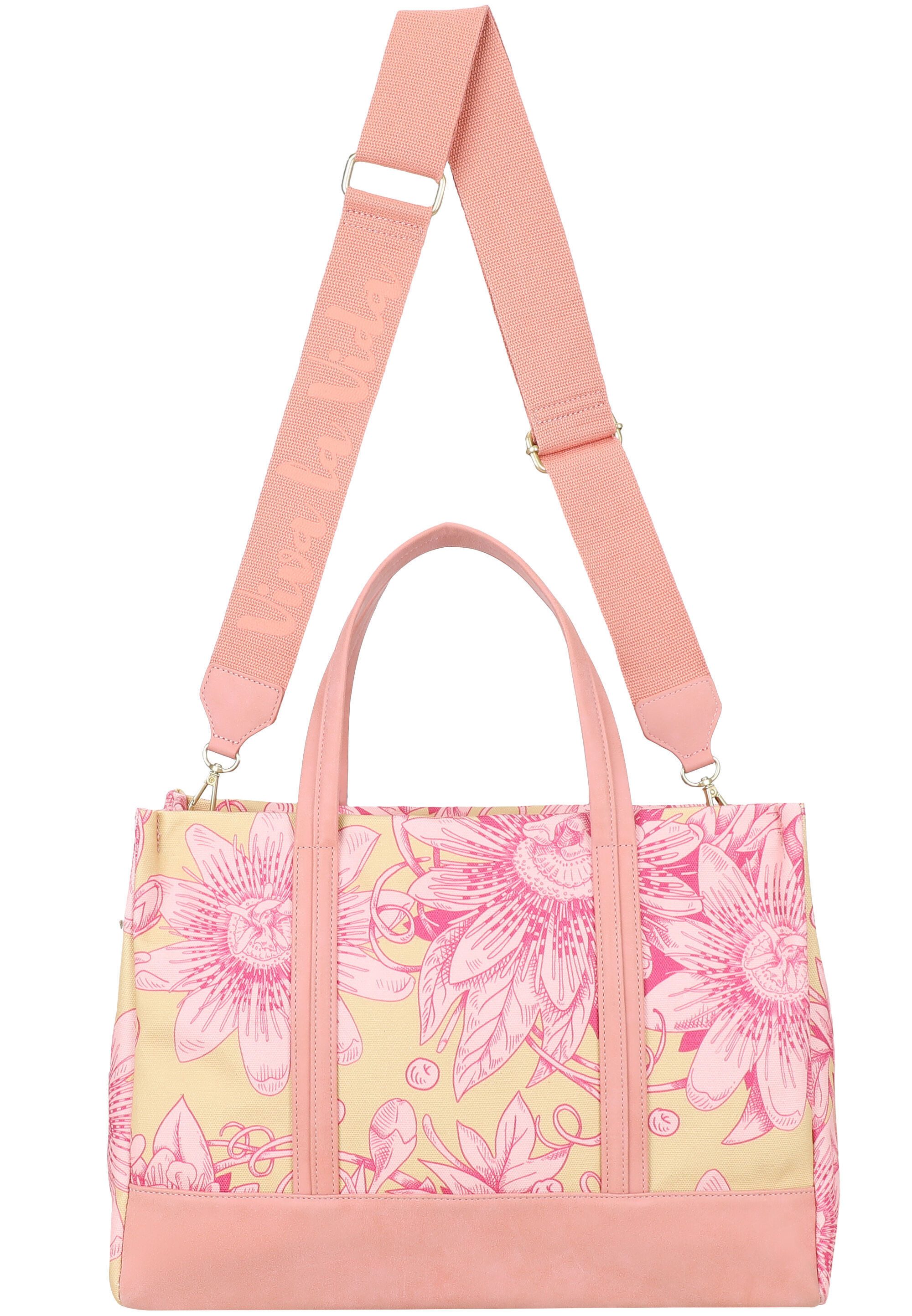 Fritzi aus Preußen Beuteltasche Fritzi x Frida Kahlo, mit Blumenprint