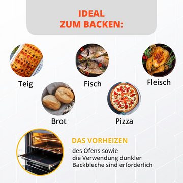 VIOKS Heizkörper Heizelement Ersatz für EGO 20.27194.000 Heißluft, 2400W 230V für Backofen