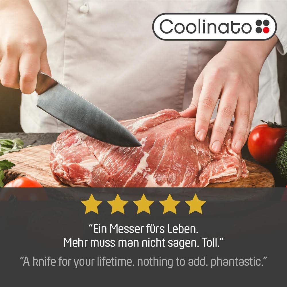 Coolinato Kochmesser Profi Küchenmesser 20cm