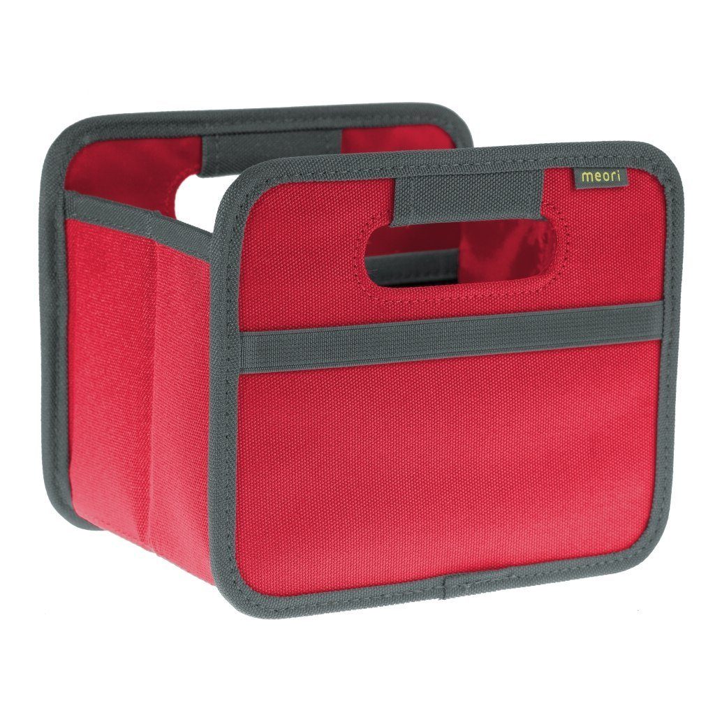 meori Faltbox Meori - Faltbox Mini Aufbewahrungsbox Klappbox Hibiskus Rot A100084