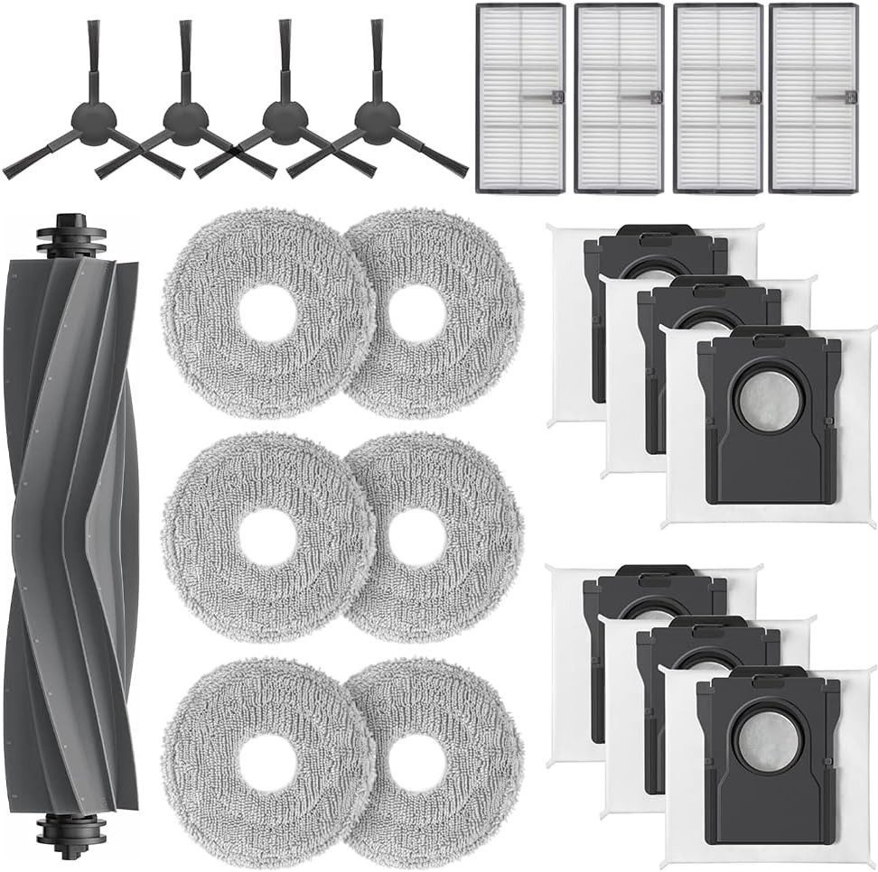 FELIXLEO Reinigungsbürsten-Set Geoviizon Ersatzset für Dreame L10s Ultra Hauptbürste Filter, (42-tlg)