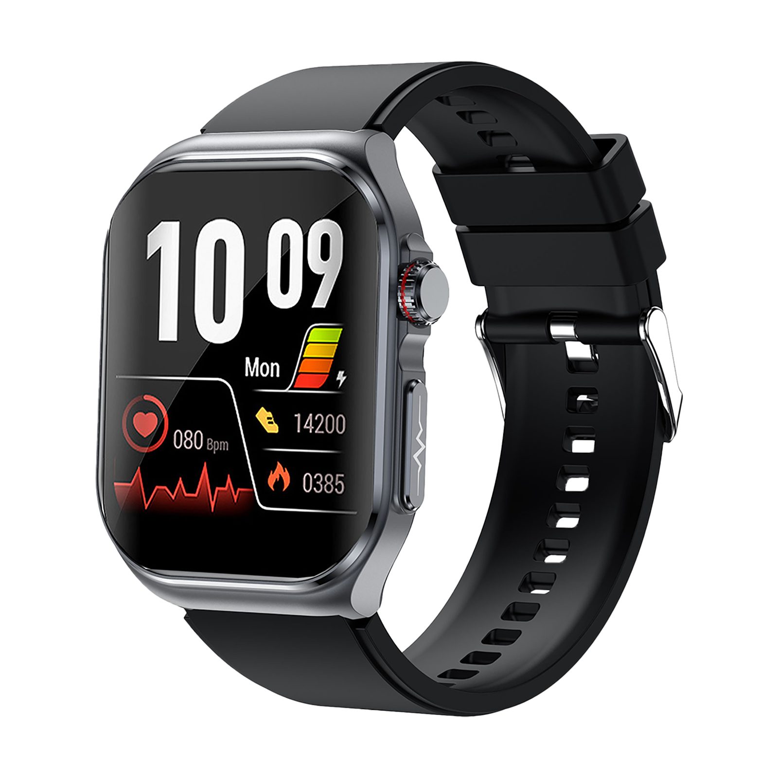 Knauermann PRO 3 Fan Edition (2025) mit Telefon & Notruffunktion EKG Smartwatch, Bluetooth