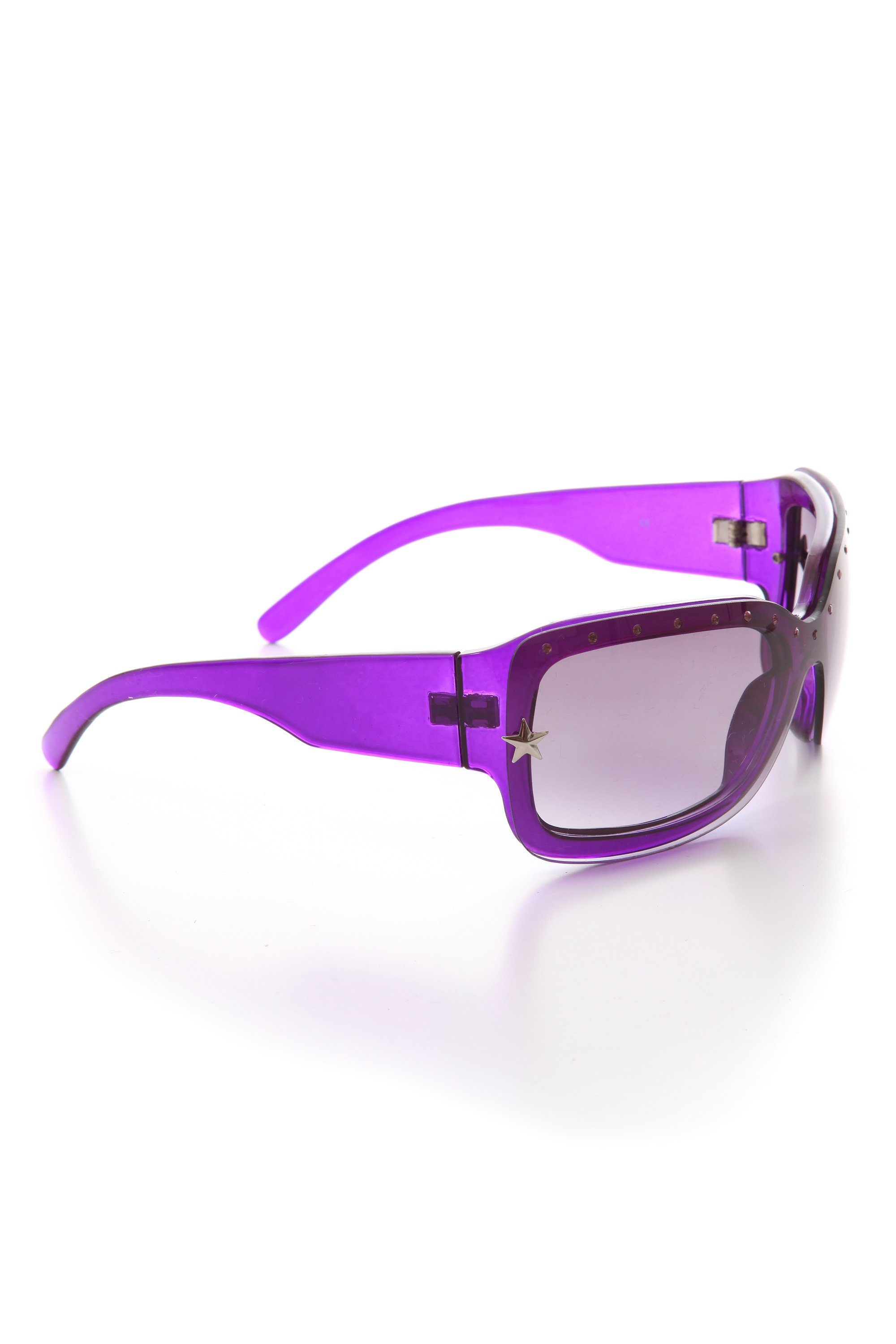 COLLEZIONE ALESSANDRO Sonnenbrille Viola mit kleinen Sternchen