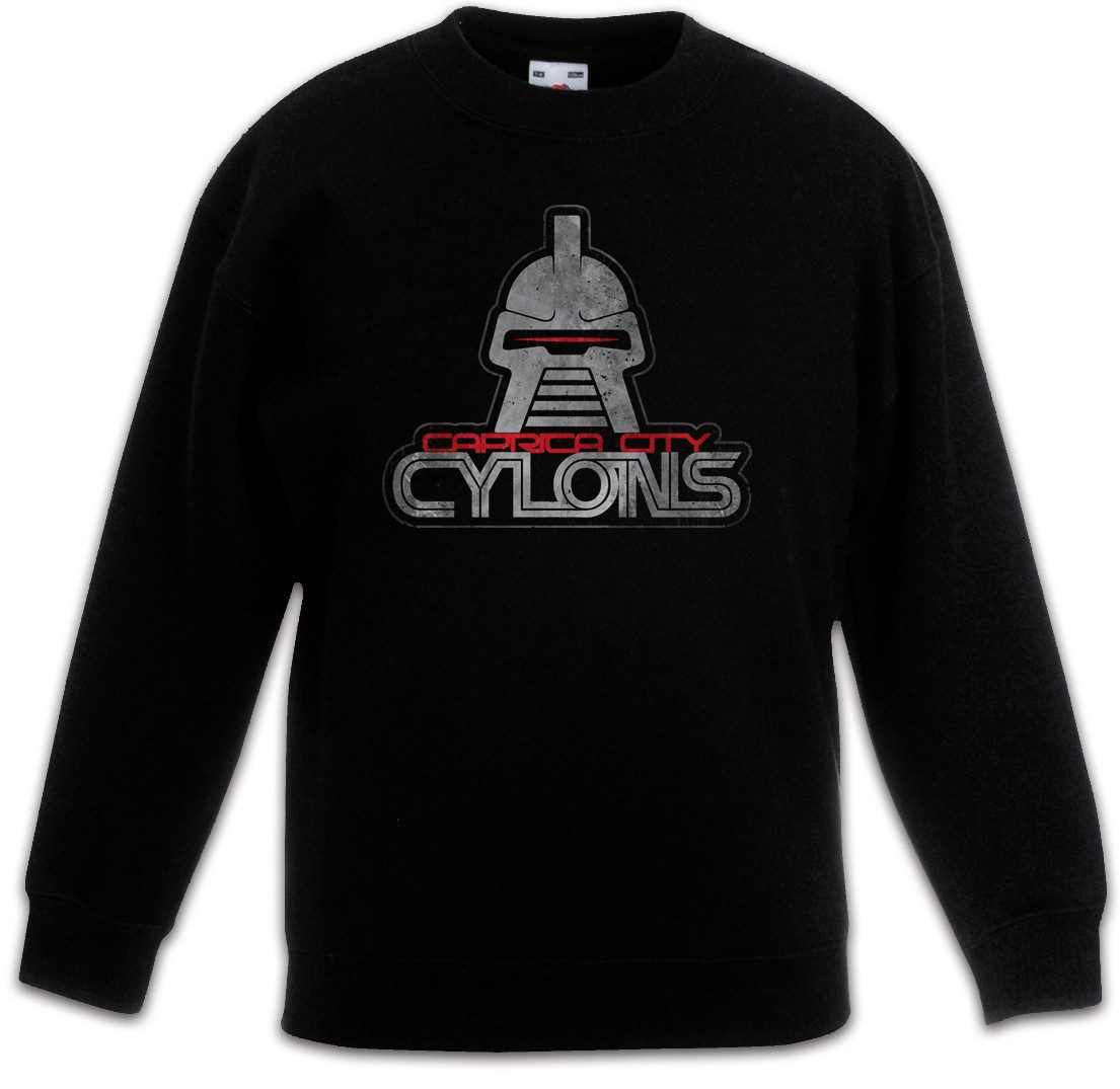 Sweatshirt Caprica City Cylons Kinderpullover TV Kampfstern Series Galactica