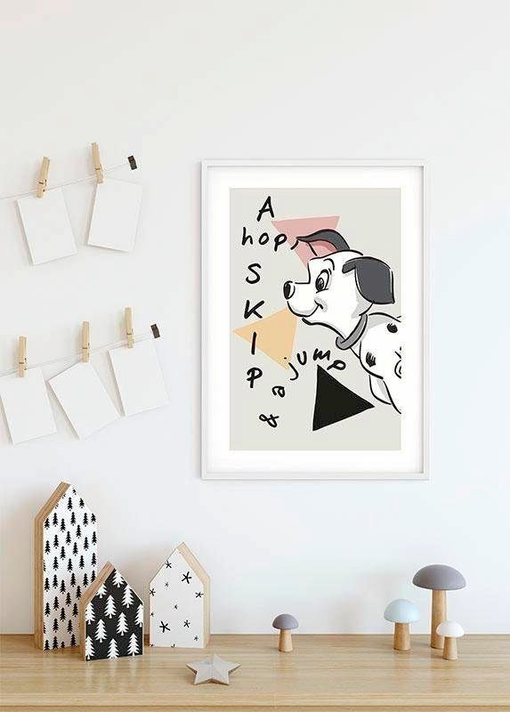 Komar Poster 101 Dalmatiner Kinderzimmer, Schlafzimmer, (1 Disney Angles, St), Wohnzimmer