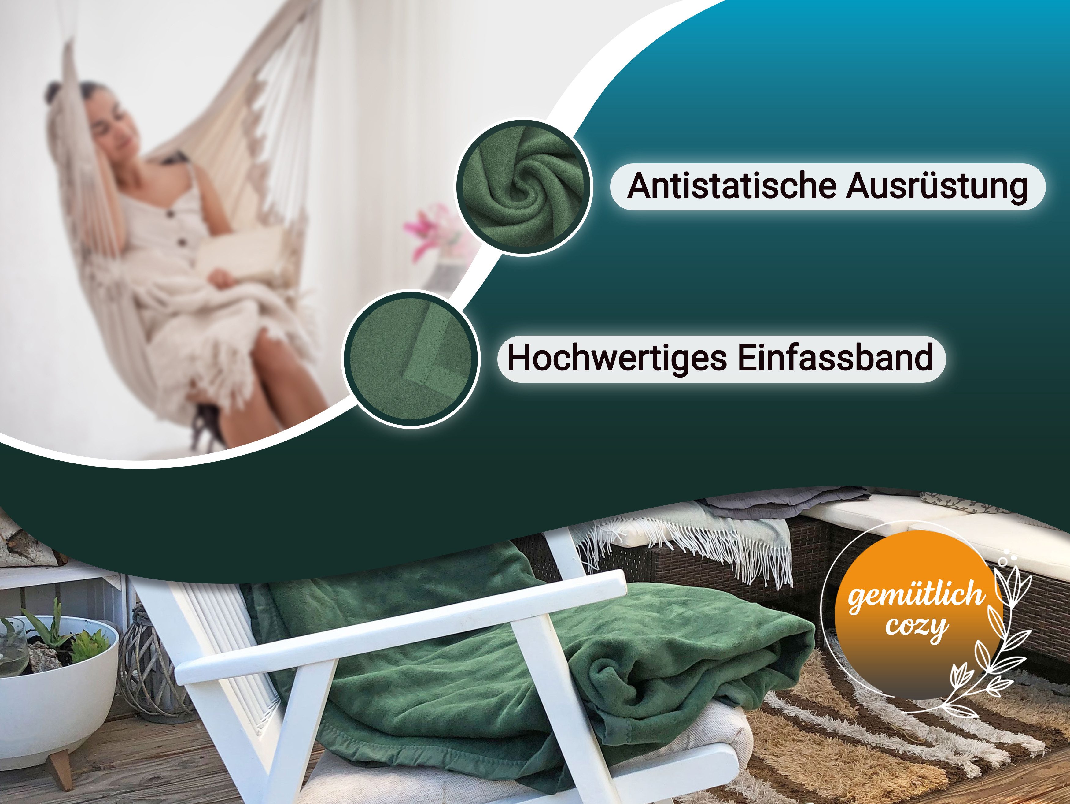 Wohndecke, ZOLLNER, antistatische Ausrüstung, 150 x günstig online kaufen