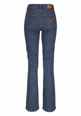 Arizona Bootcut-Jeans Comfort-Fit High Waist