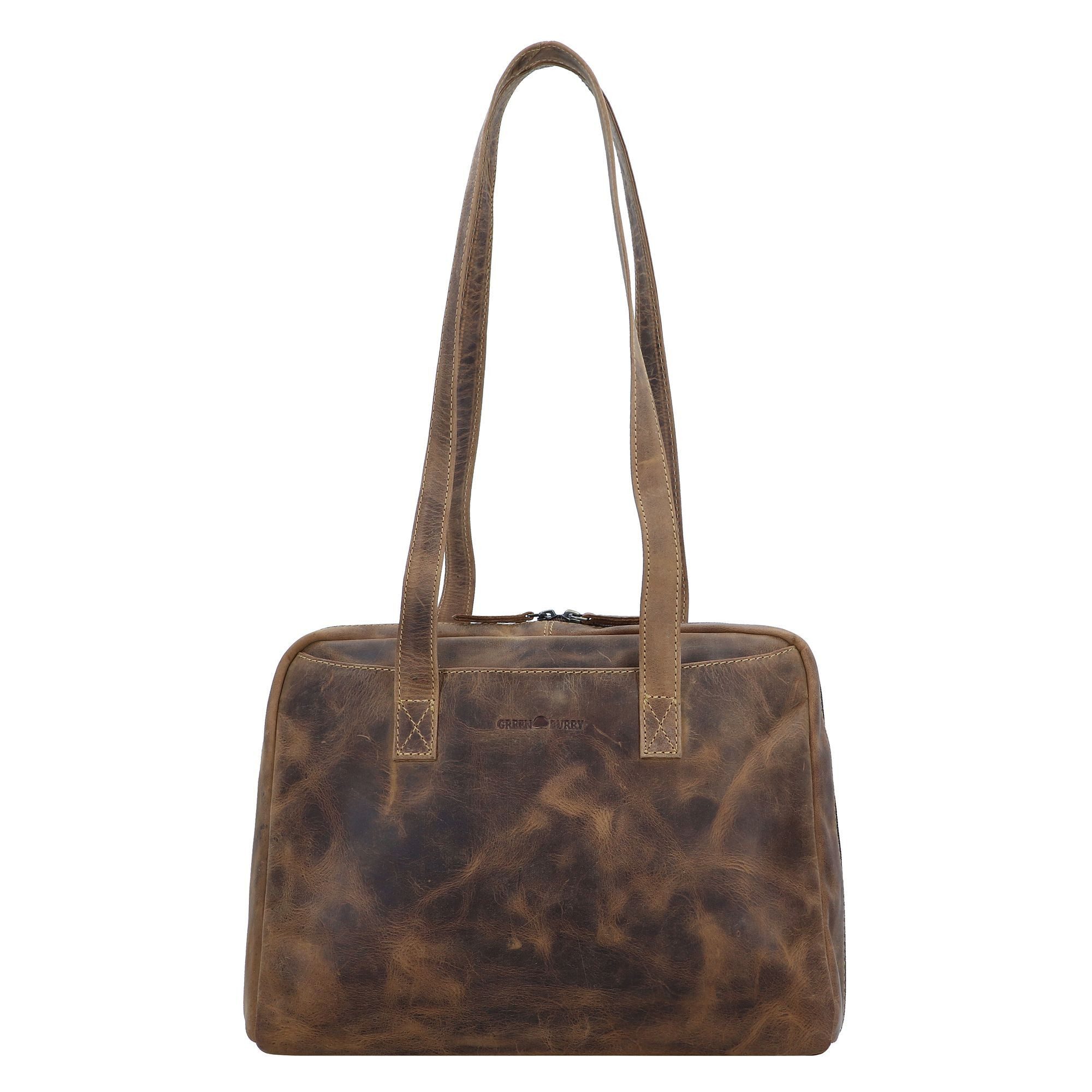 Greenburry Schultertasche Vintage, Leder günstig online kaufen