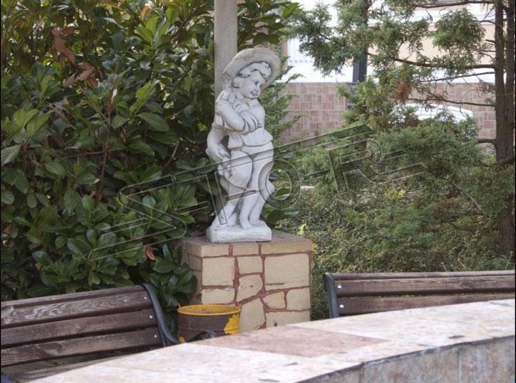 Werbekampagne JVmoebel Skulptur Junge 70cm Figur Figuren Statue Statuen Dekoration Garten Skulptur