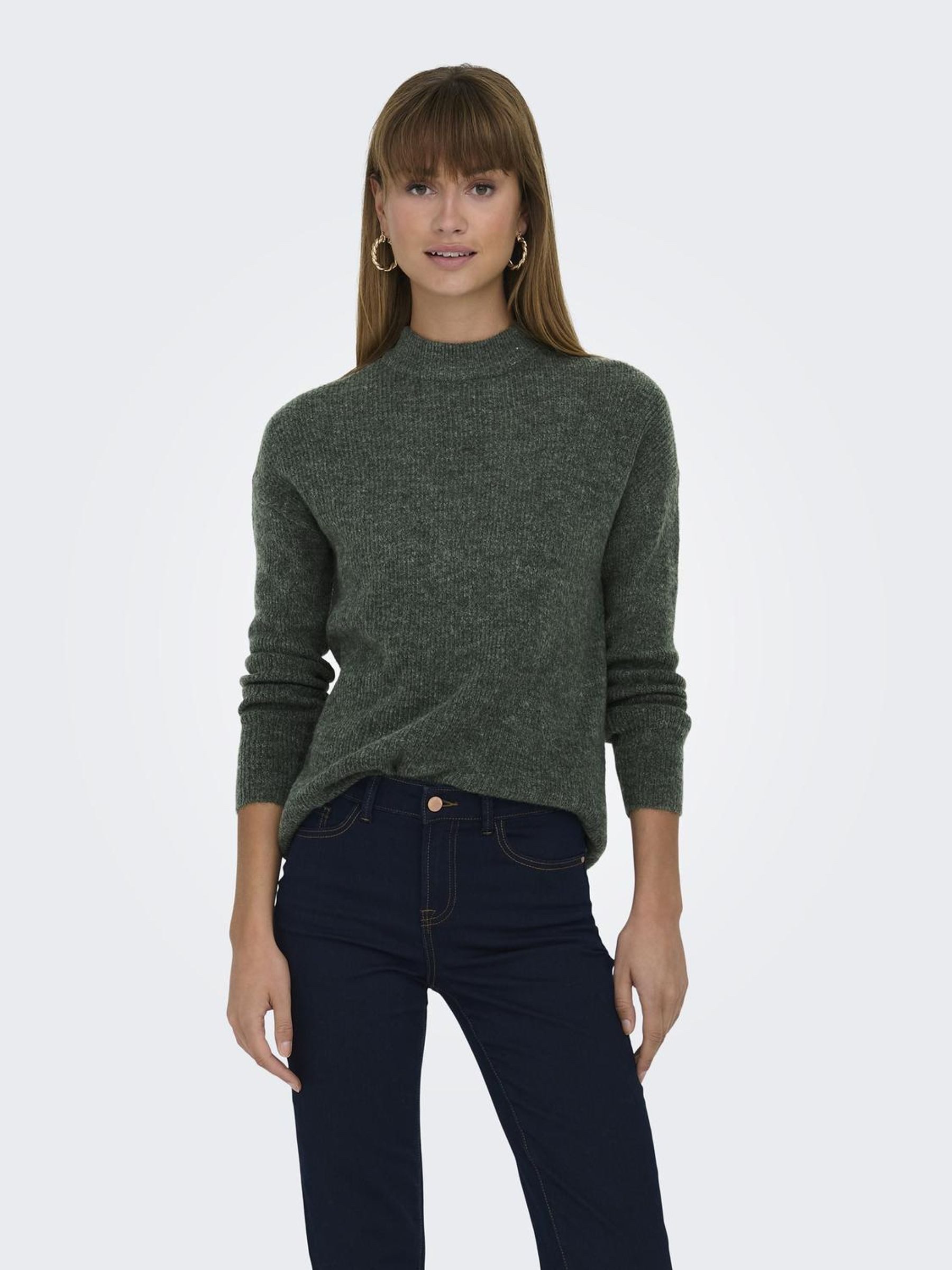 Strickpullover ONLCAMILLA O-NECK L/S PULLOVER KNT