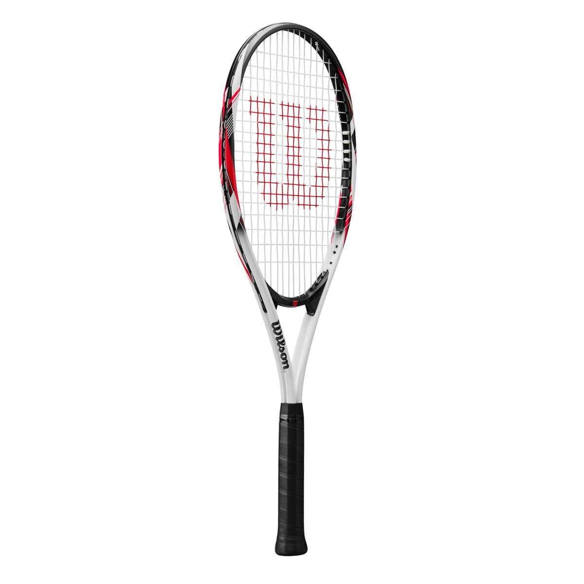 Wilson Tennisschläger Fusion XL 112in/274g/Freizeit weiss/schwarz/rot - besaitet