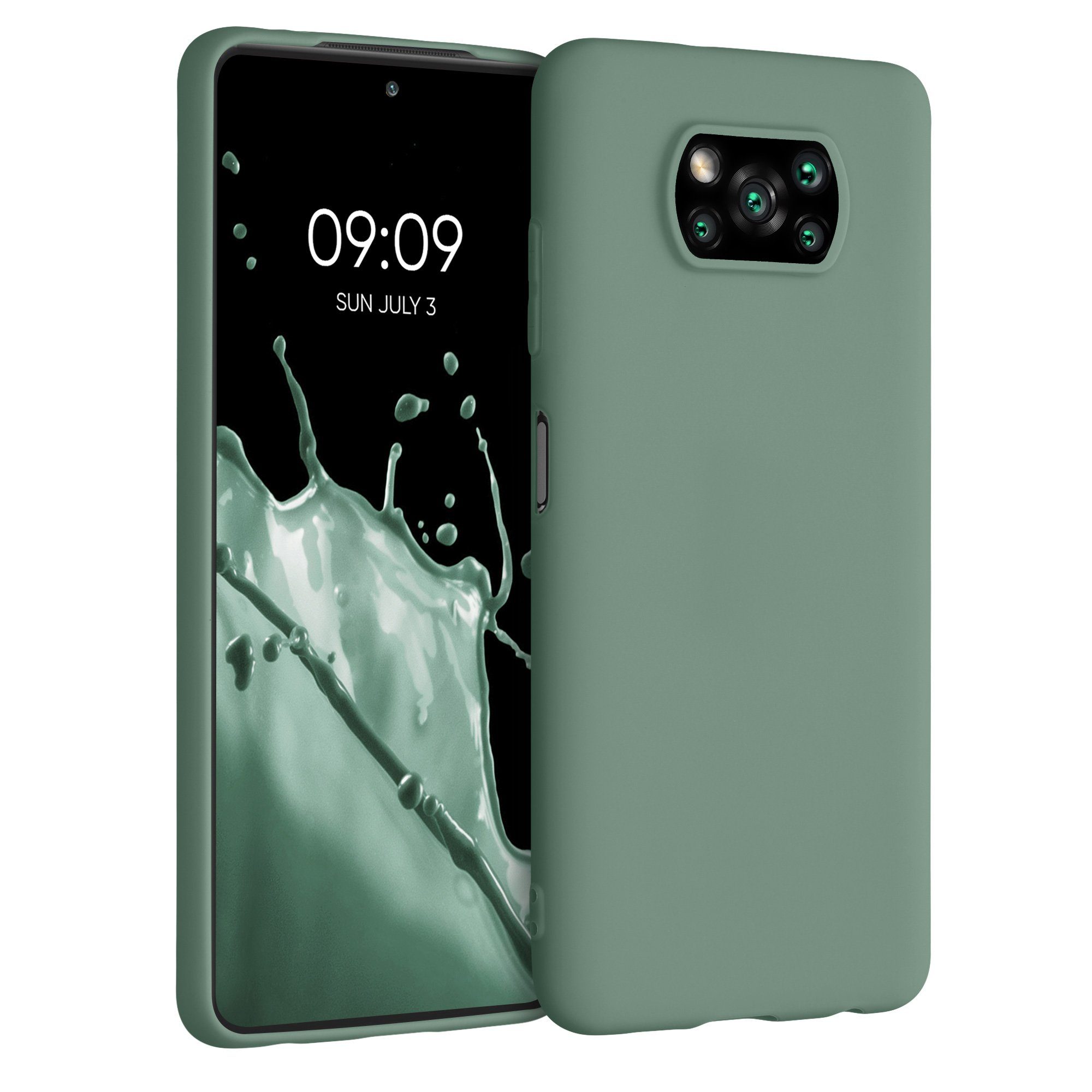 kwmobile Handyhülle Hülle für Xiaomi Poco X3 NFC / Poco X3 Pro, Hülle Silikon - Soft Handyhülle - Handy Case Cover