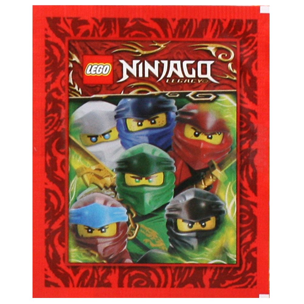 Blue Ocean Sammelkarte LEGO Ninjago - Legacy Serie 2 - Sammelsticker - 1 Tüte