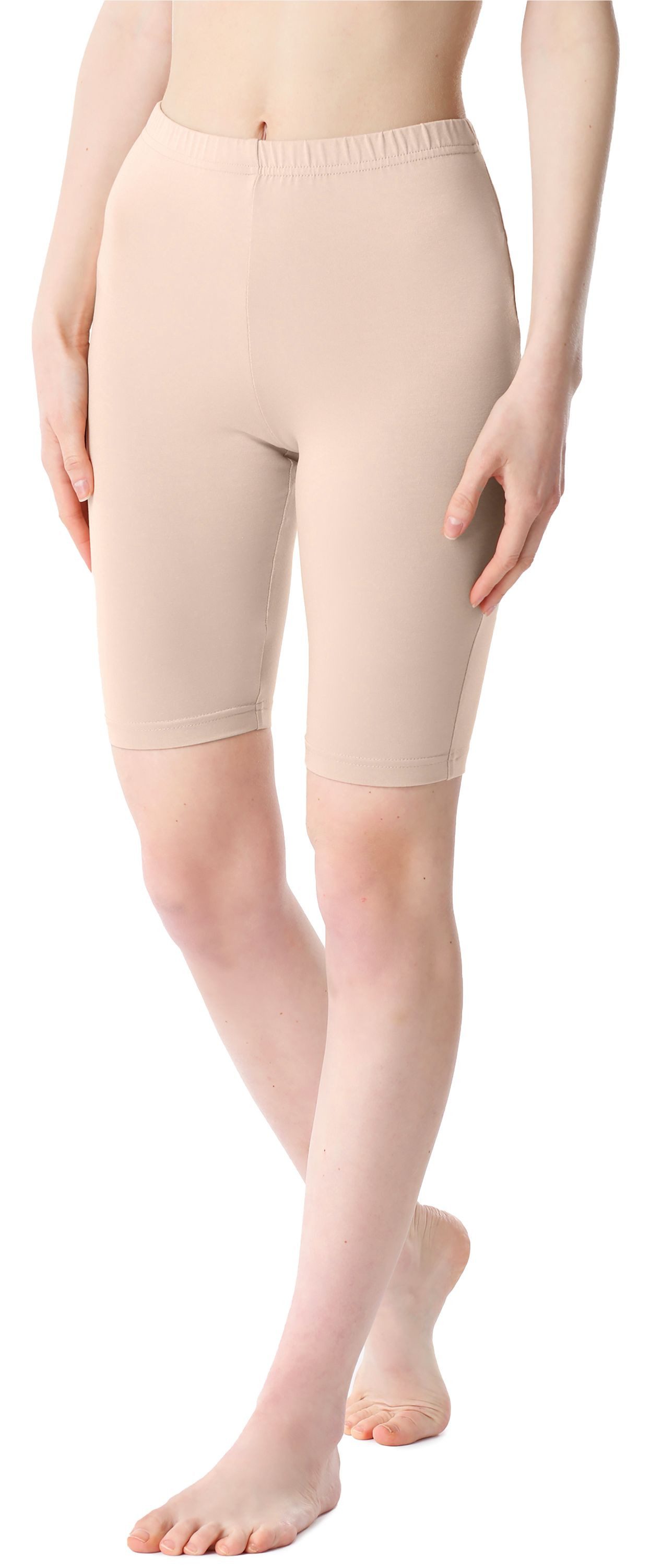 Bellivalini Leggings Damen Kurze Leggings aus Viskose BLV50-207 (1-tlg) elastischer Bund